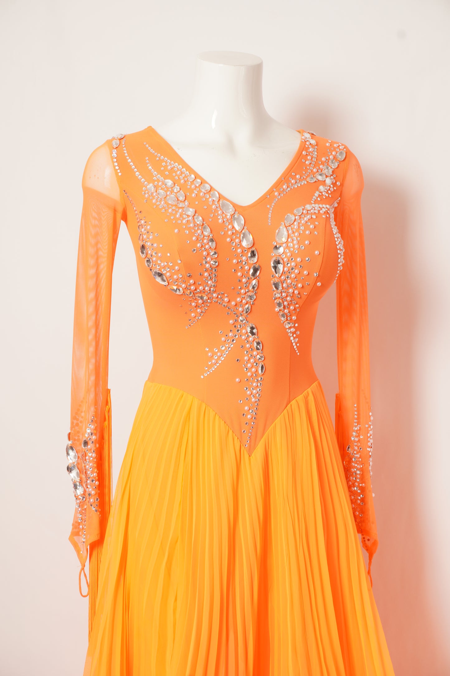 MF Design-B0369-Exotic Twirl Ballroom Gown