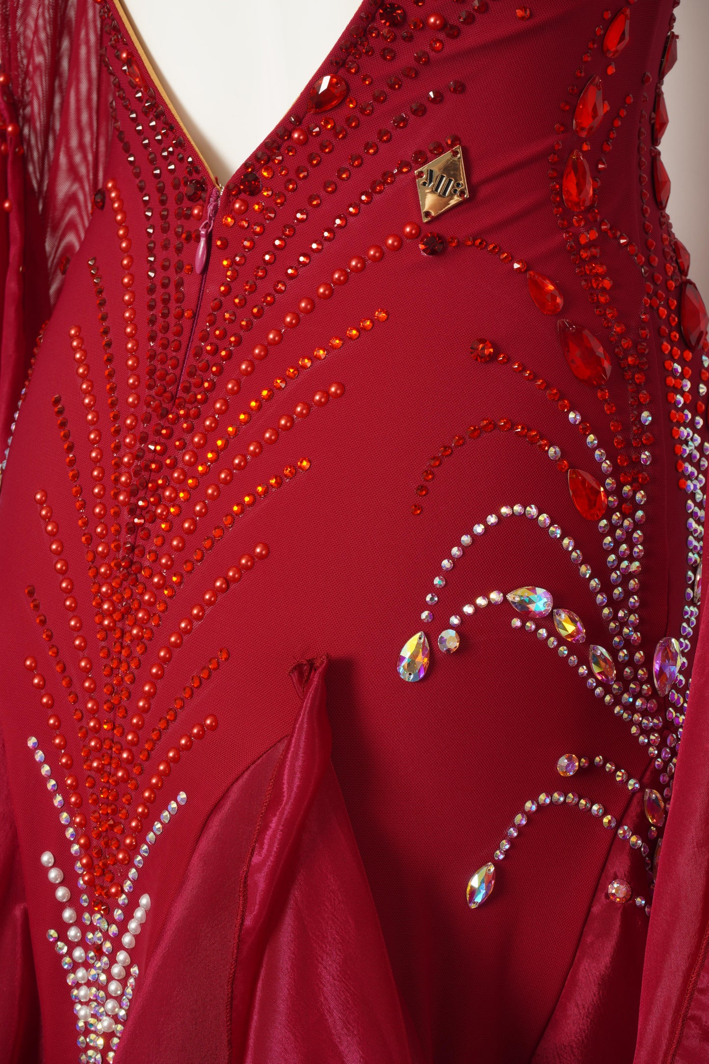 MF Design-B0324-Satin Desire Ballroom Gown