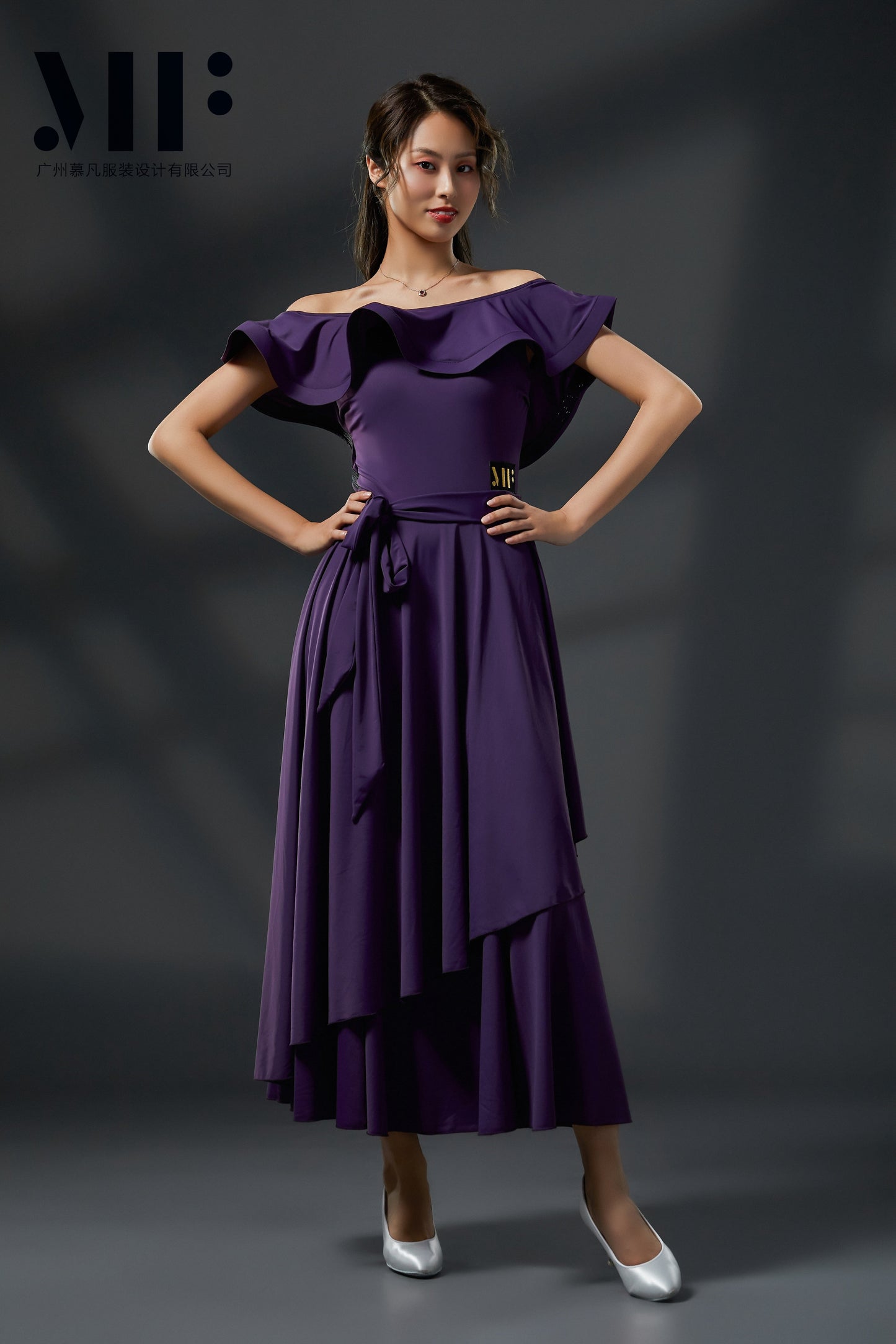 Mufan - Practice Ballroom Dress - Customized colors - M280