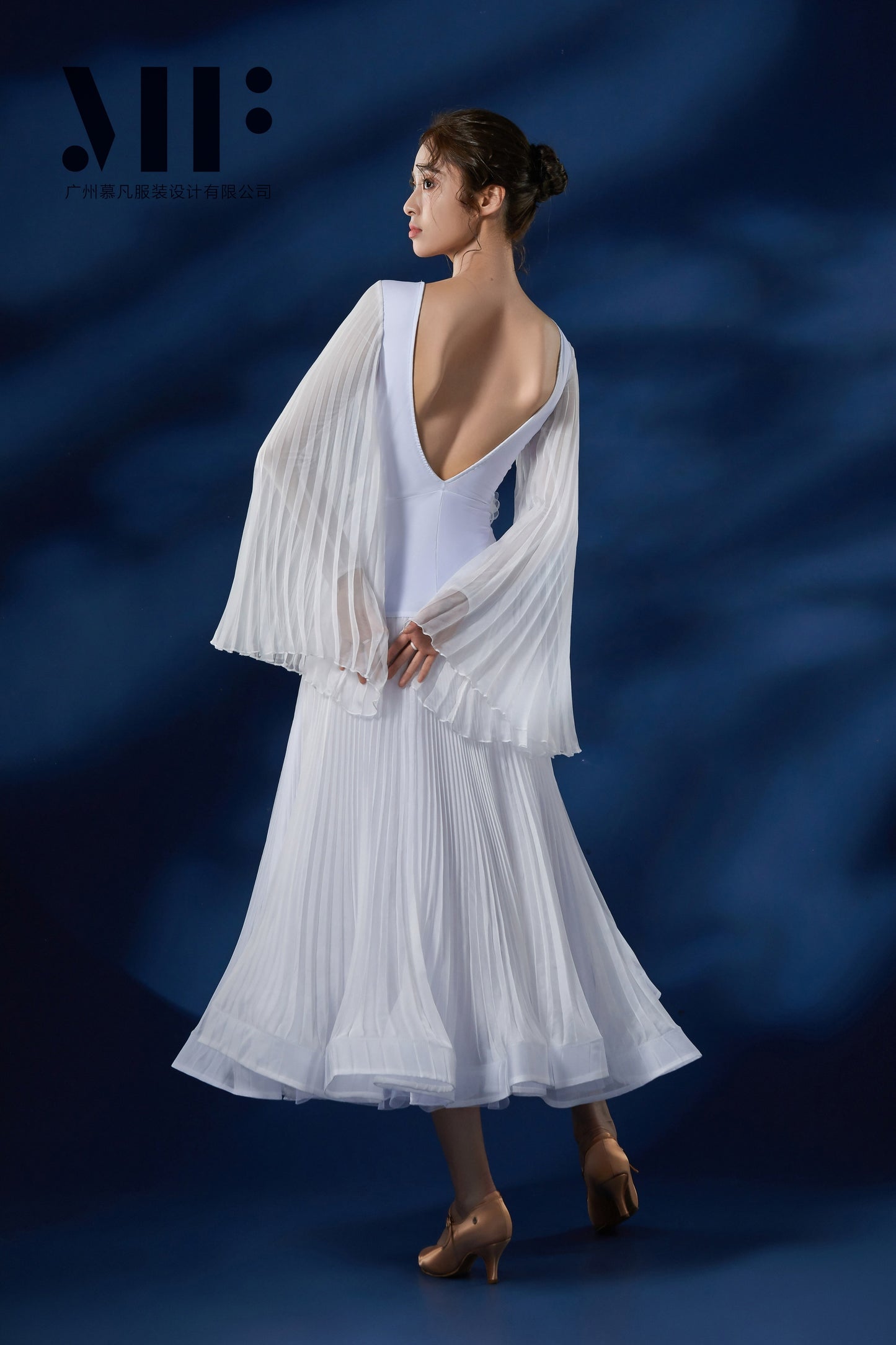 Mufan - Practice Ballroom Dress - Customized colors - M314