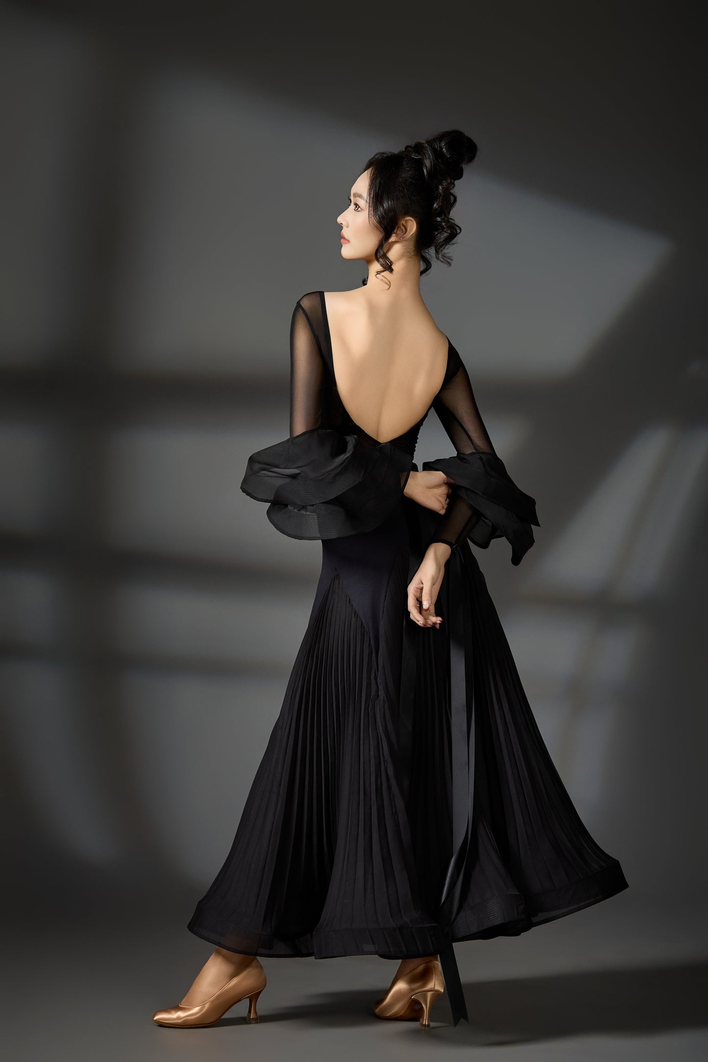 Mufan - Practice Ballroom Dress - Customized colors - M362