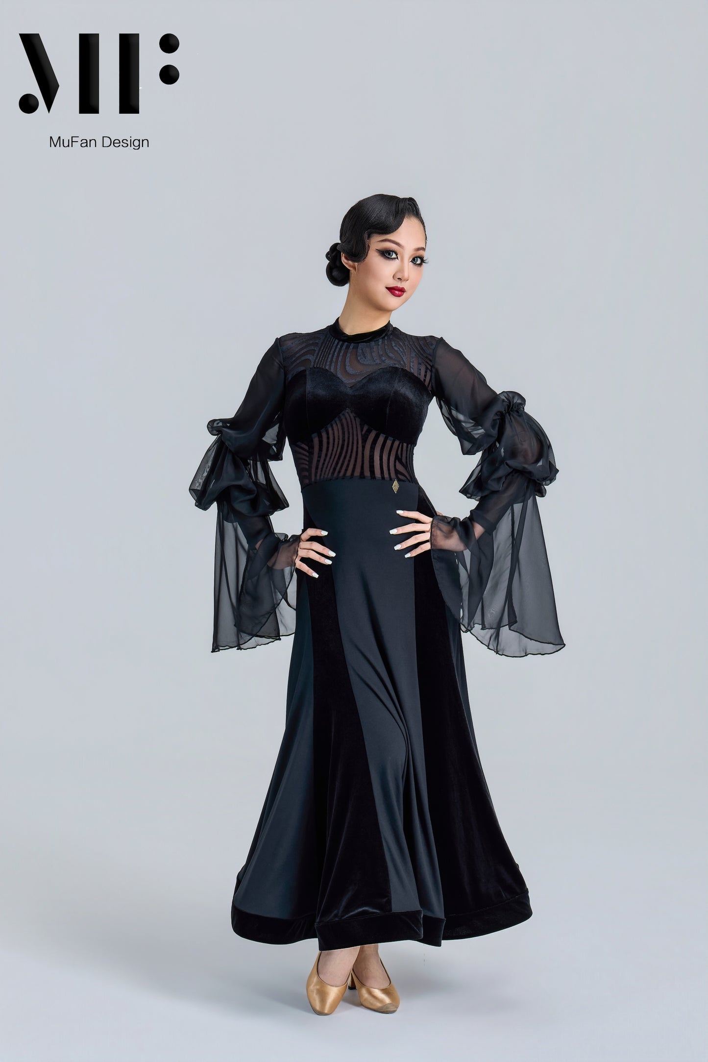 Mufan - Practice Ballroom Dress - M456