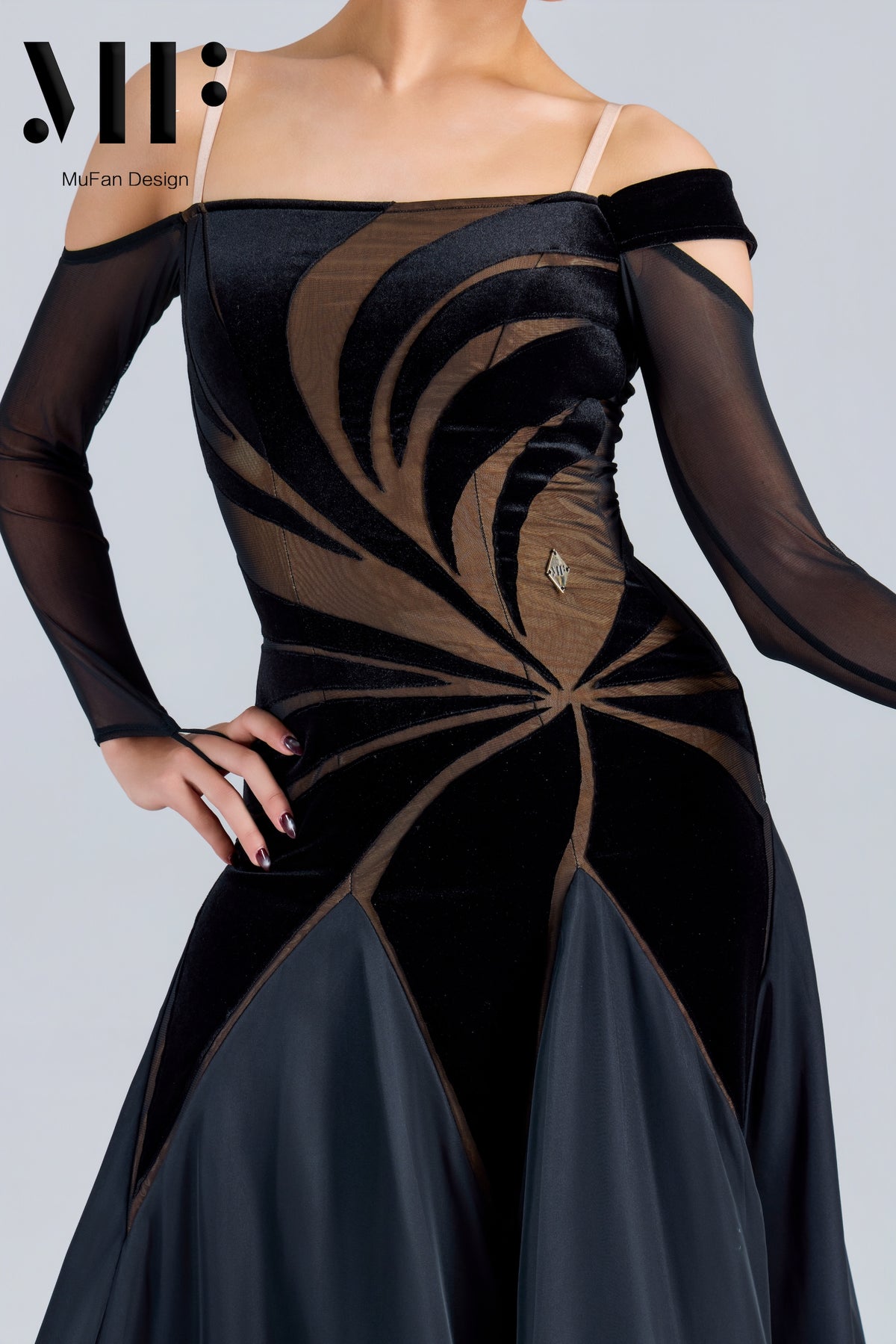 Mufan - Practice Ballroom Dress - M446