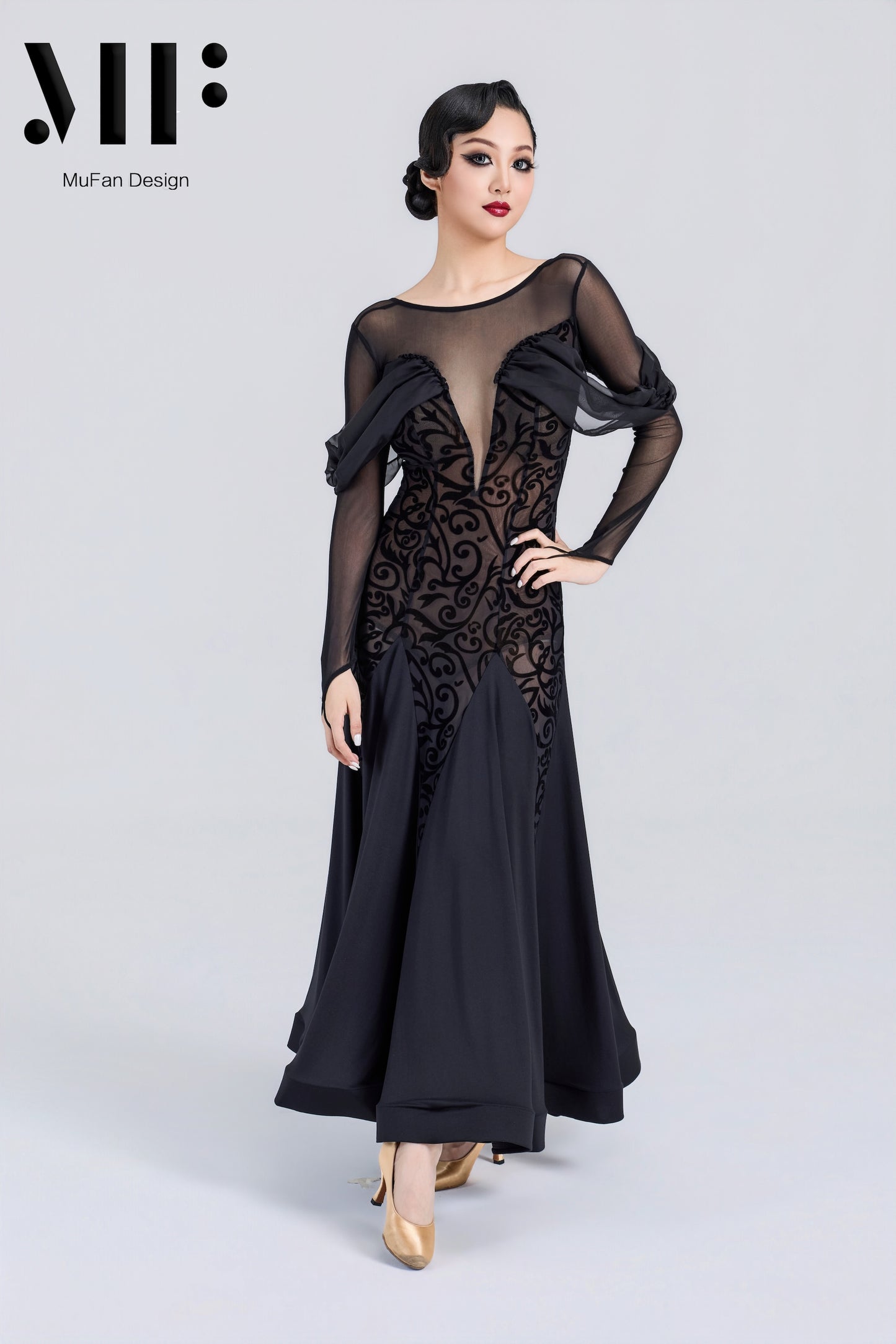 Mufan - Practice Ballroom Dress - M459