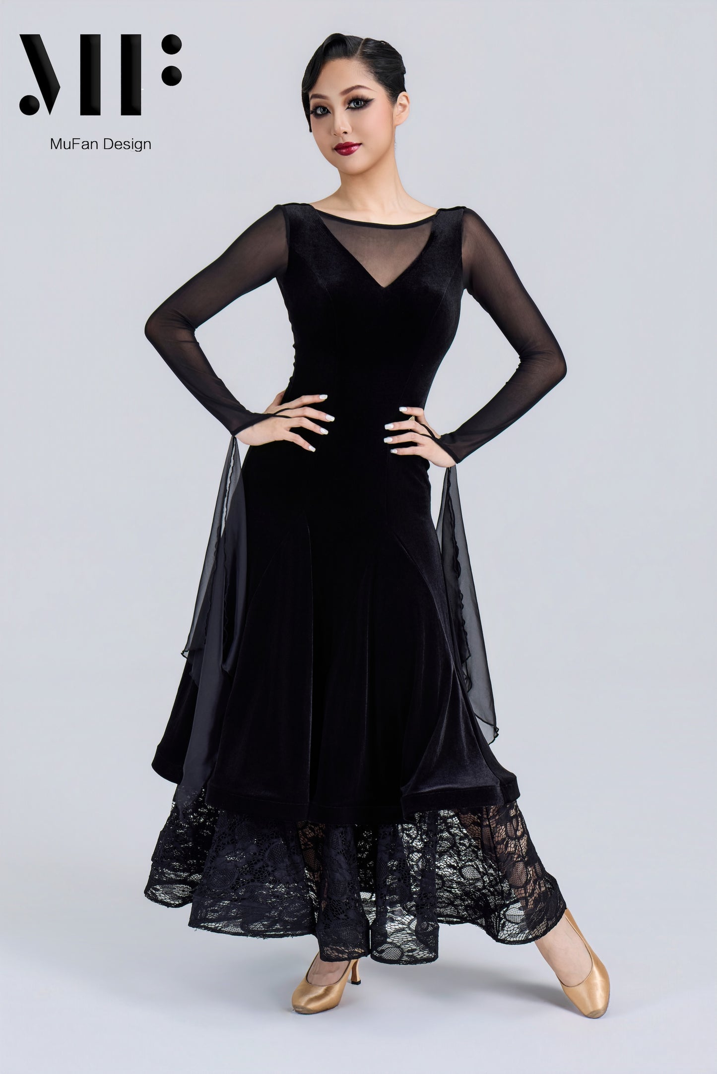 Mufan - Practice Ballroom Dress - M443