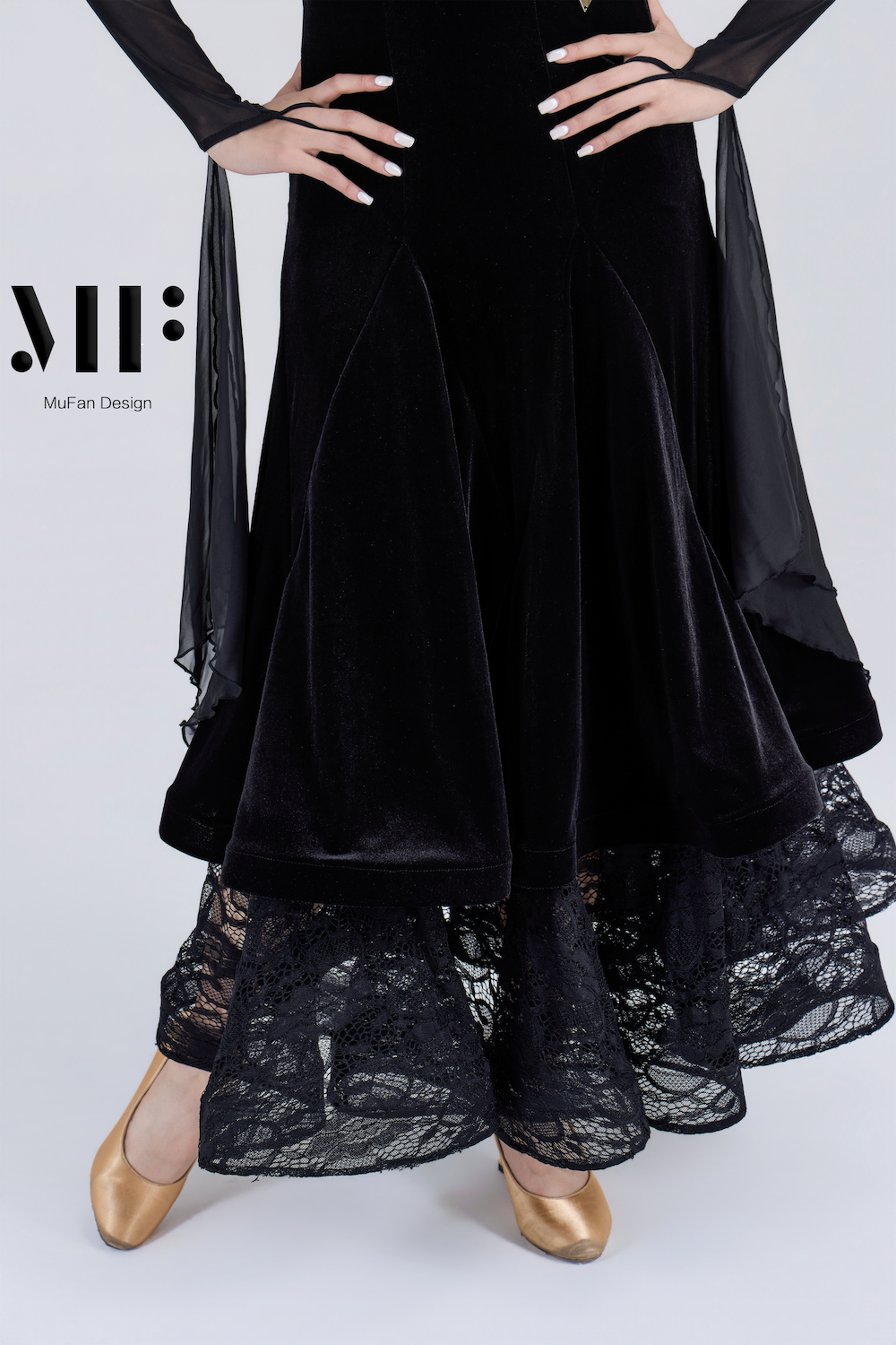 Mufan - Practice Ballroom Dress - M443