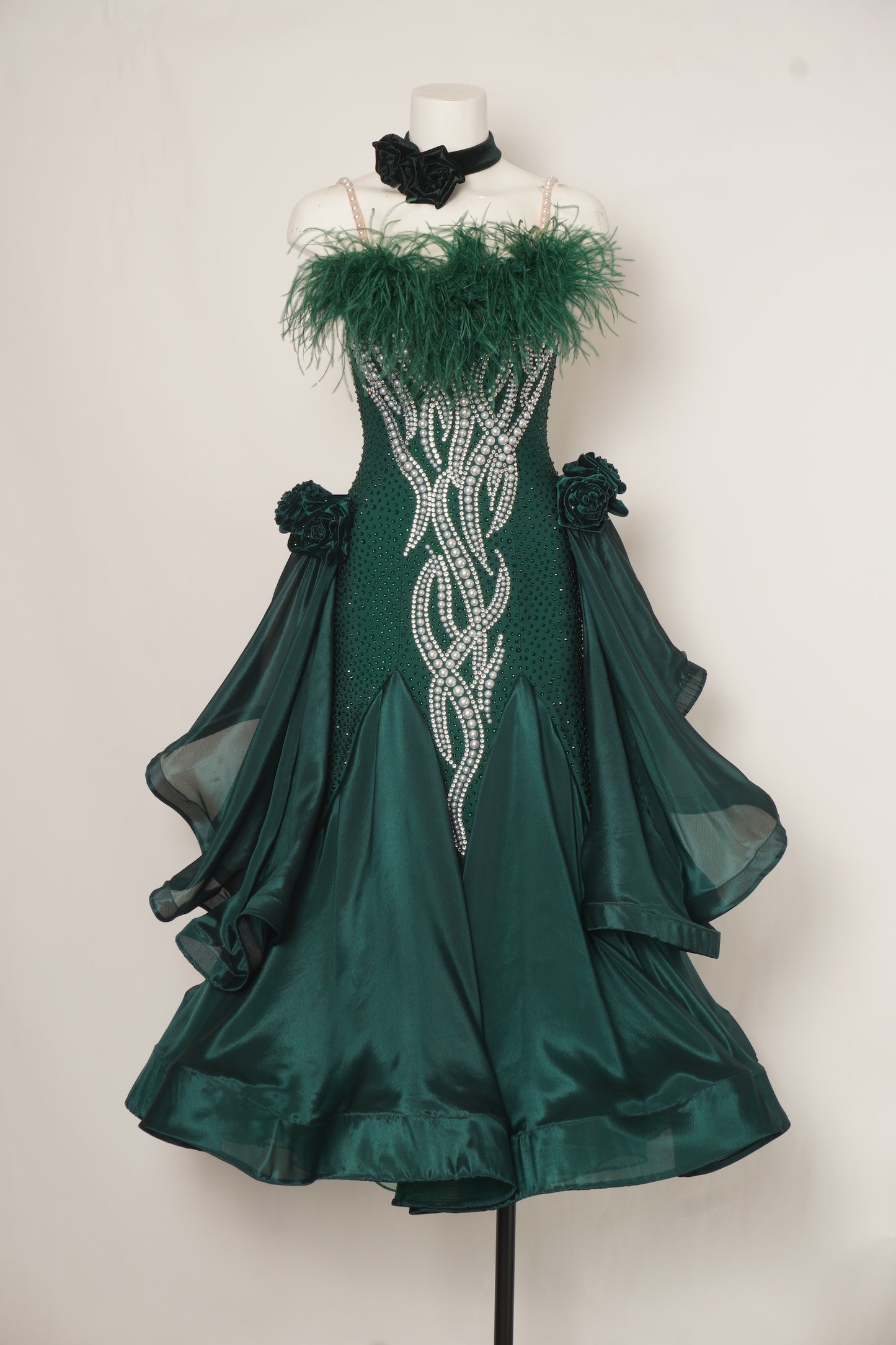 MF Design-B0442-Celestial Pearl Ballroom Gown