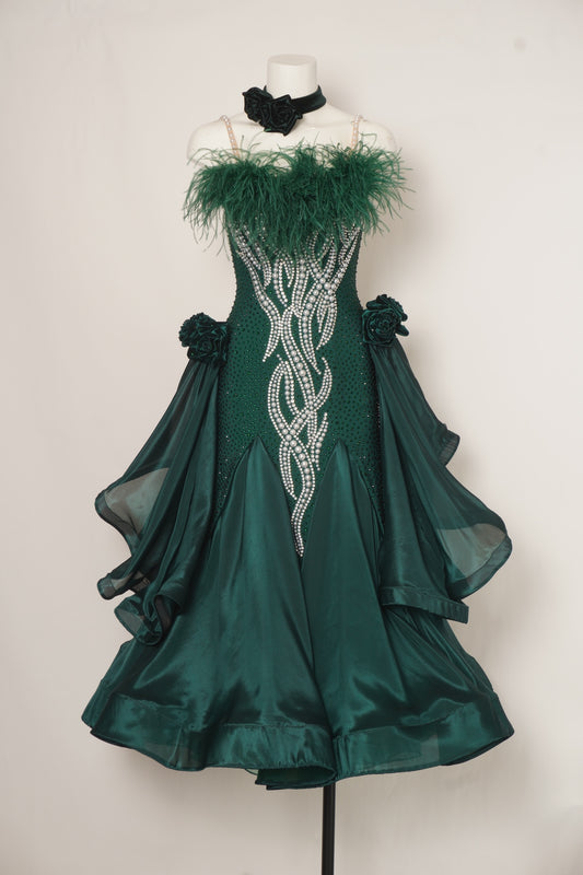 MF Design-B0442-Celestial Pearl Ballroom Gown