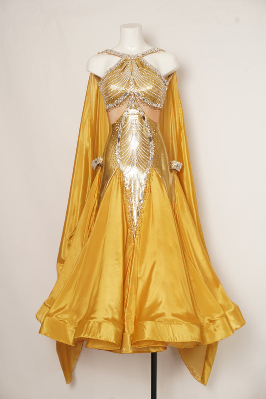 MF Design-B0444-Gilded Frost Ballroom Gown
