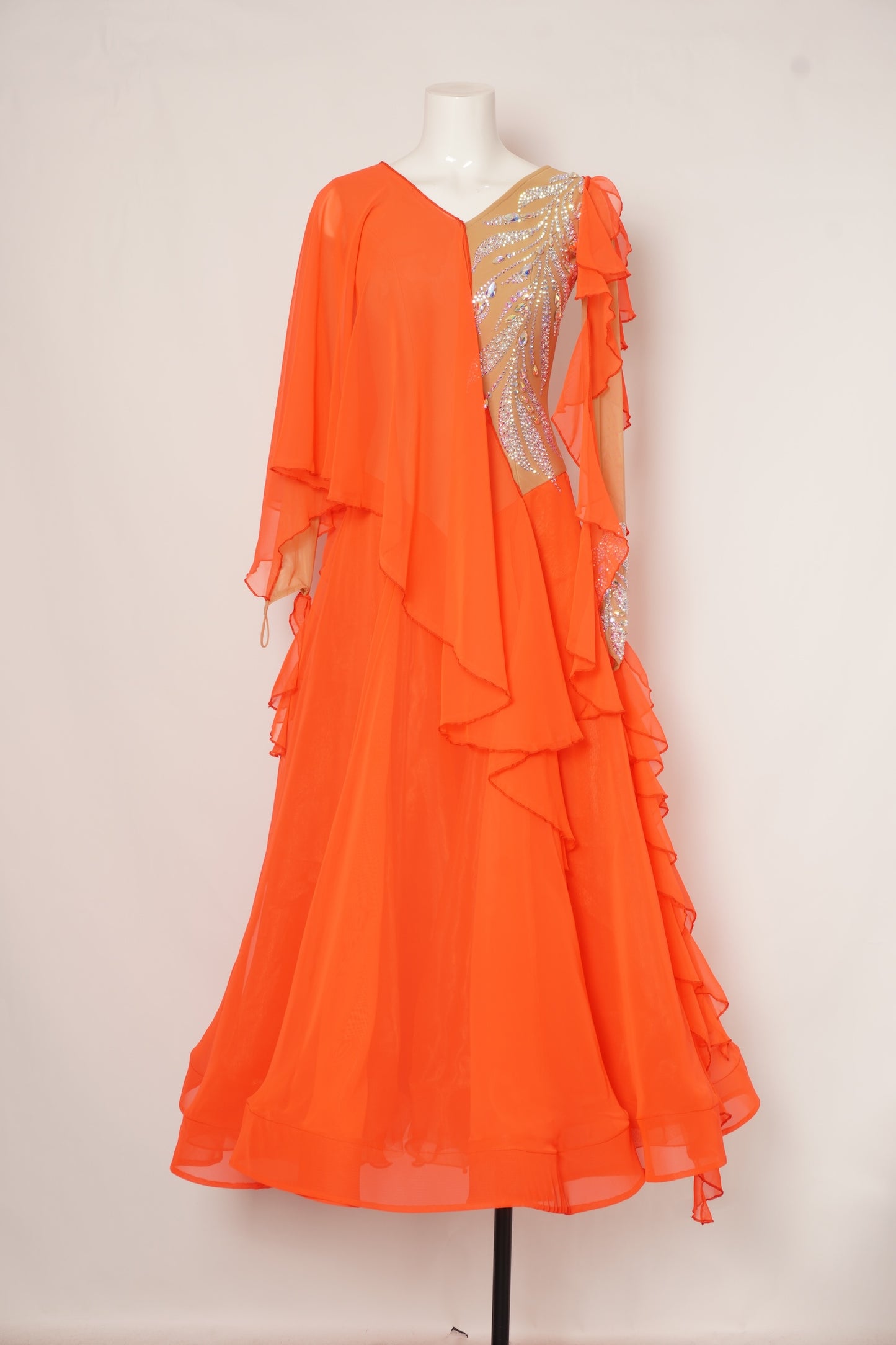MF Design-B0445-Amber Dusk Ballroom Gown