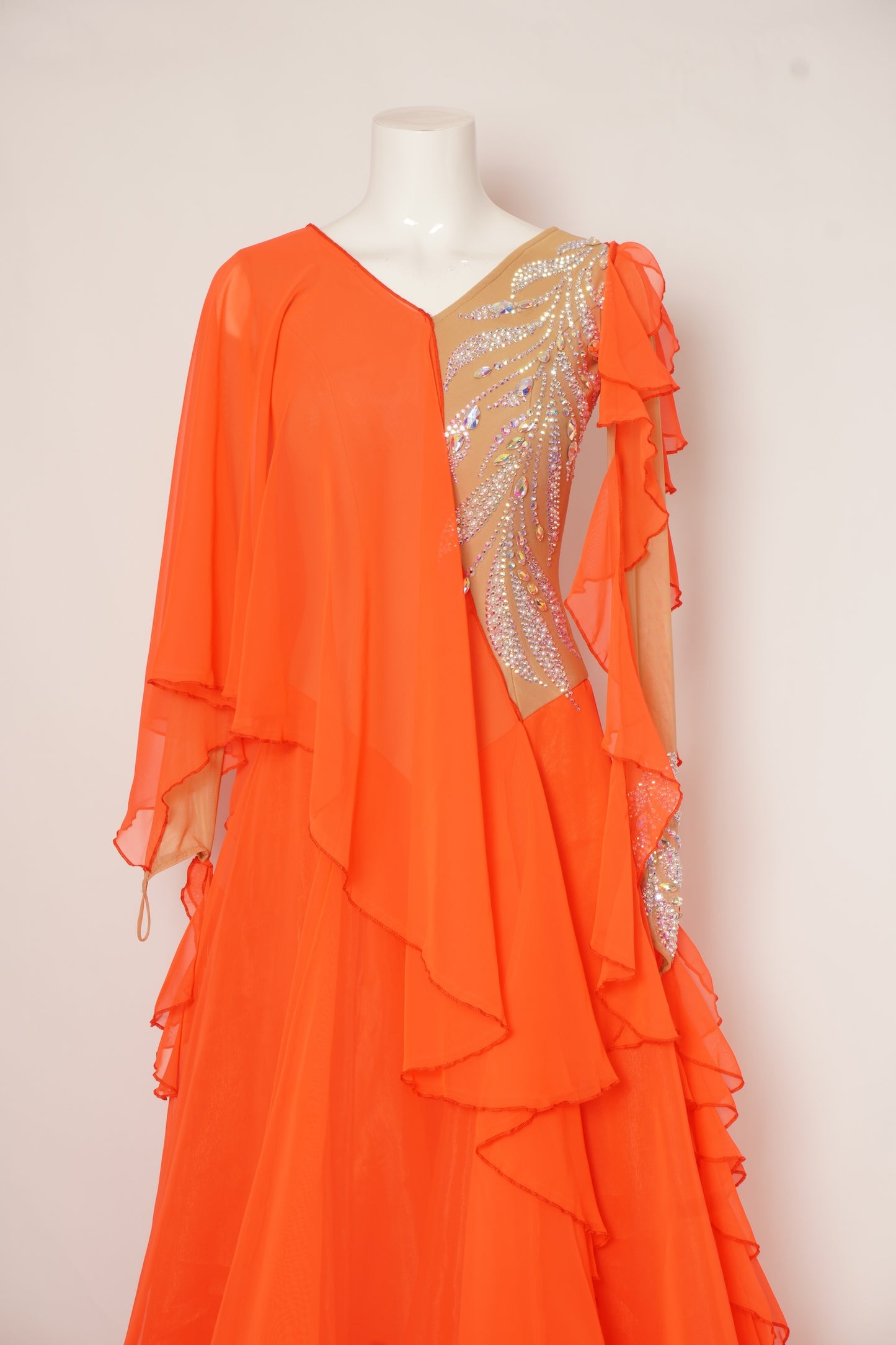 MF Design-B0445-Amber Dusk Ballroom Gown