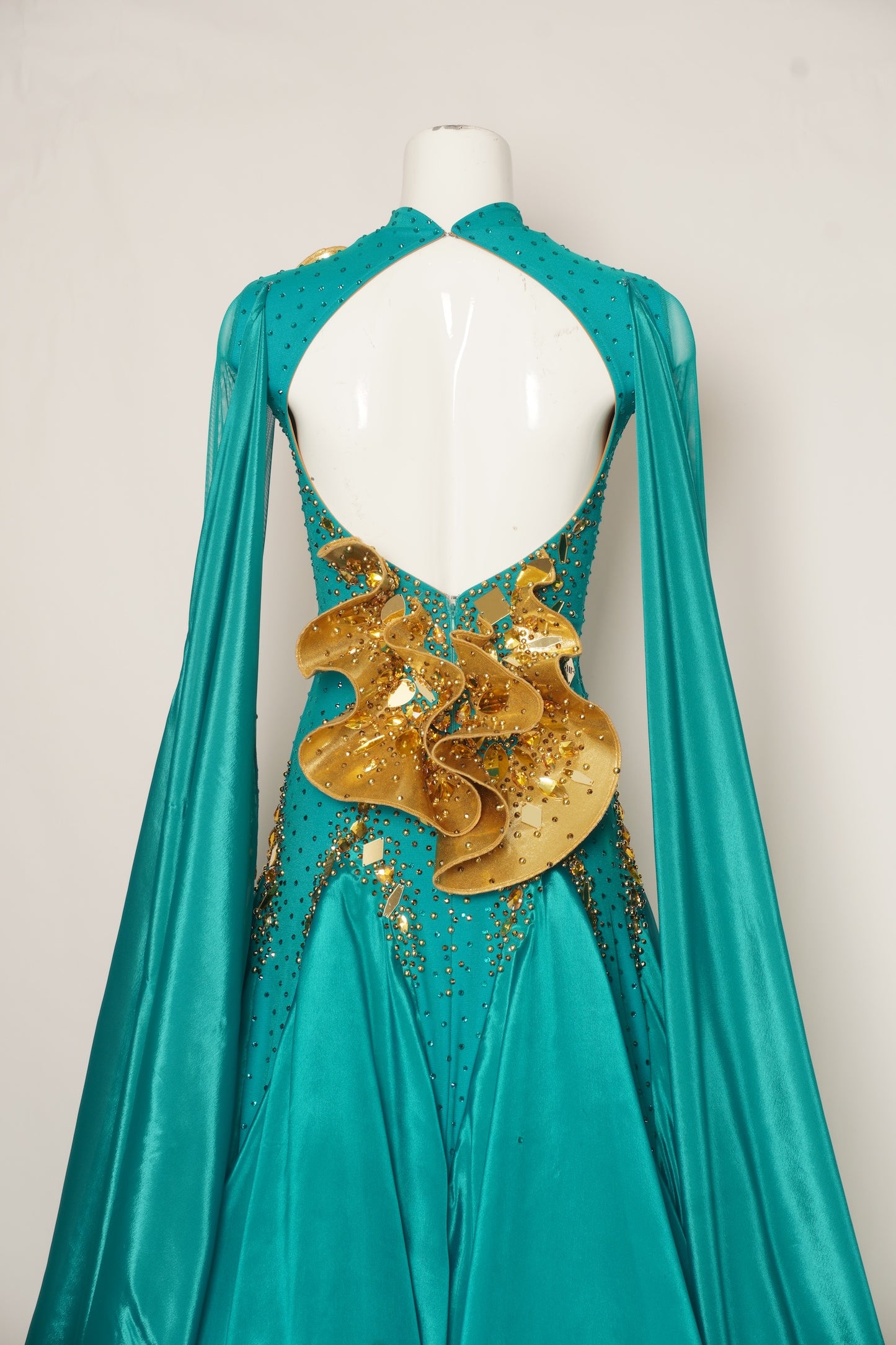 MF Design-B0446-Azure Royale Ballroom Gown