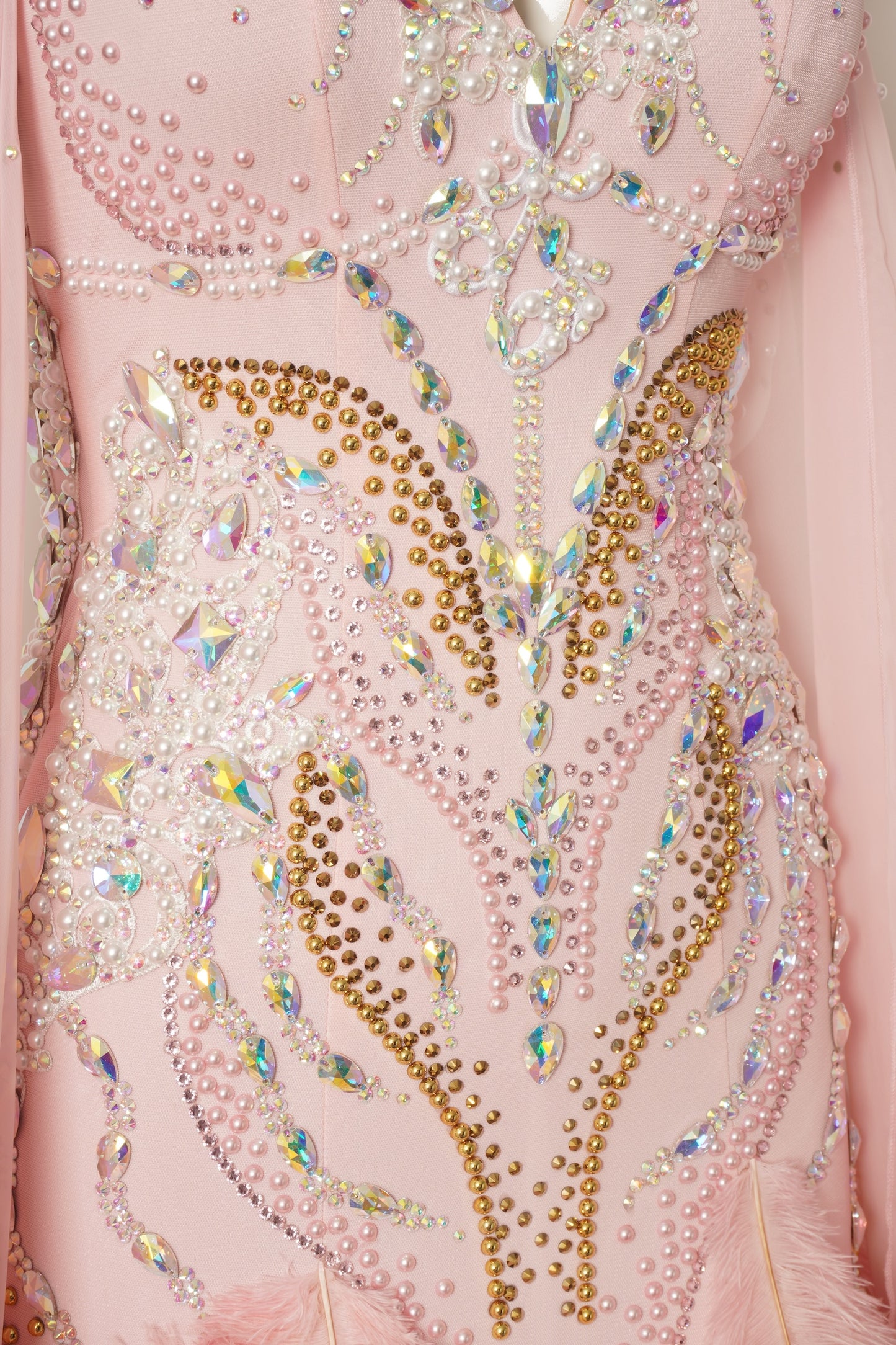 MF Design-B0461-Blushing Twirl Ballroom Gown