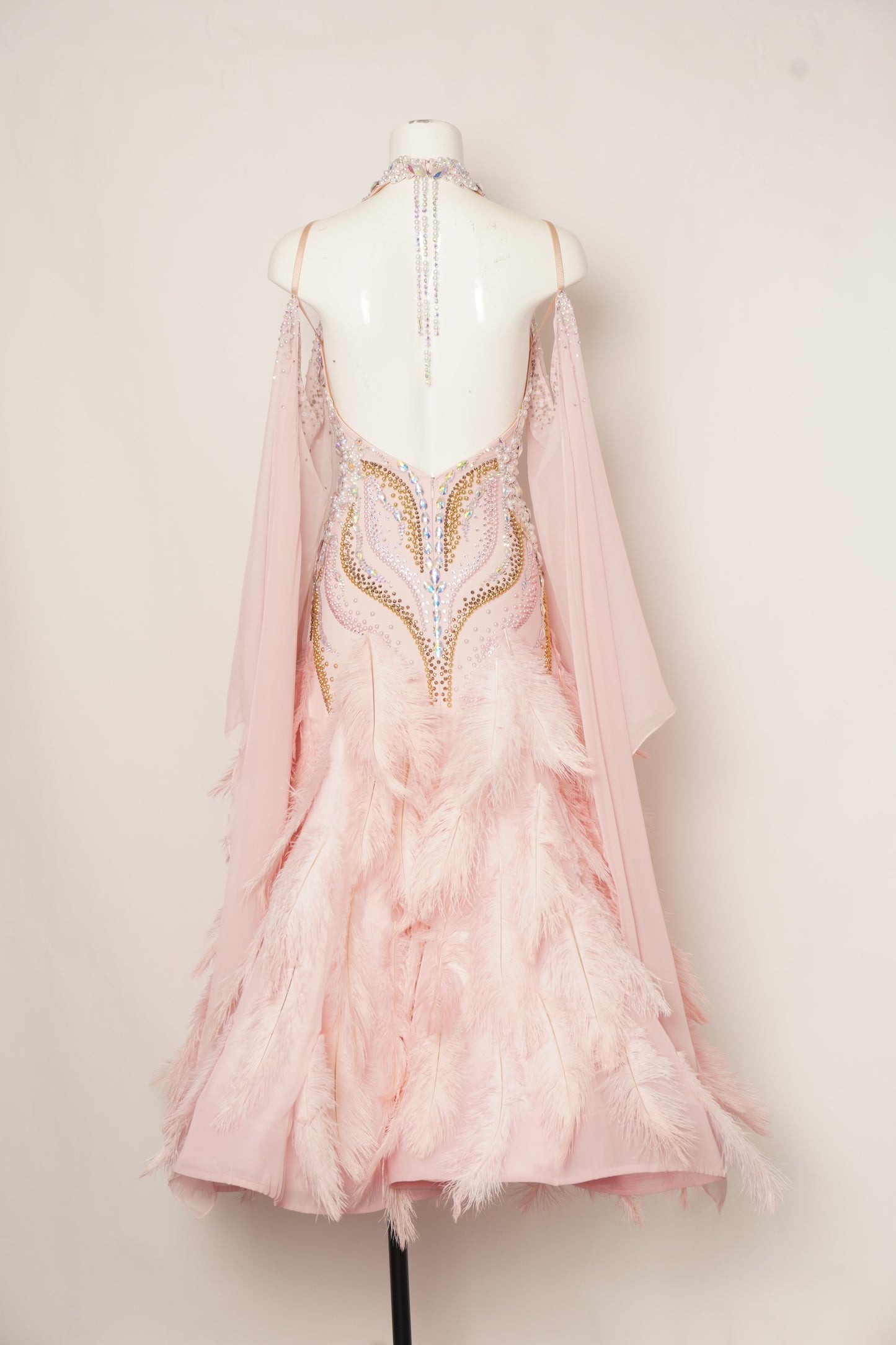 MF Design-B0461-Blushing Twirl Ballroom Gown
