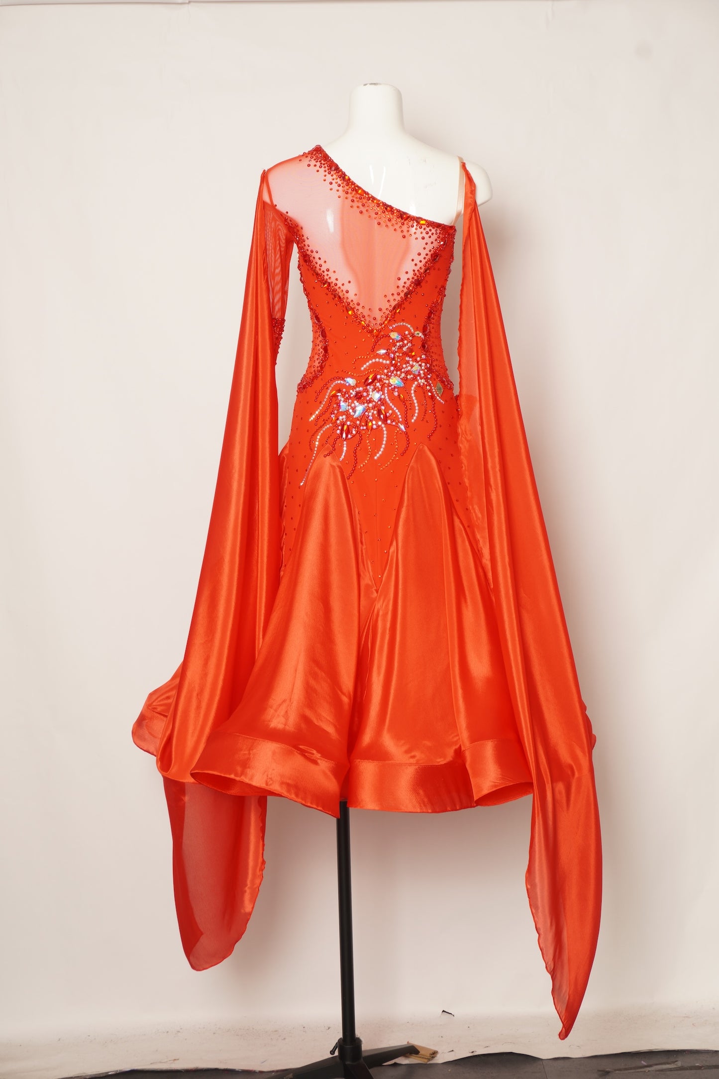 MF Design-B0468-Crimson Grace Ballroom Gown