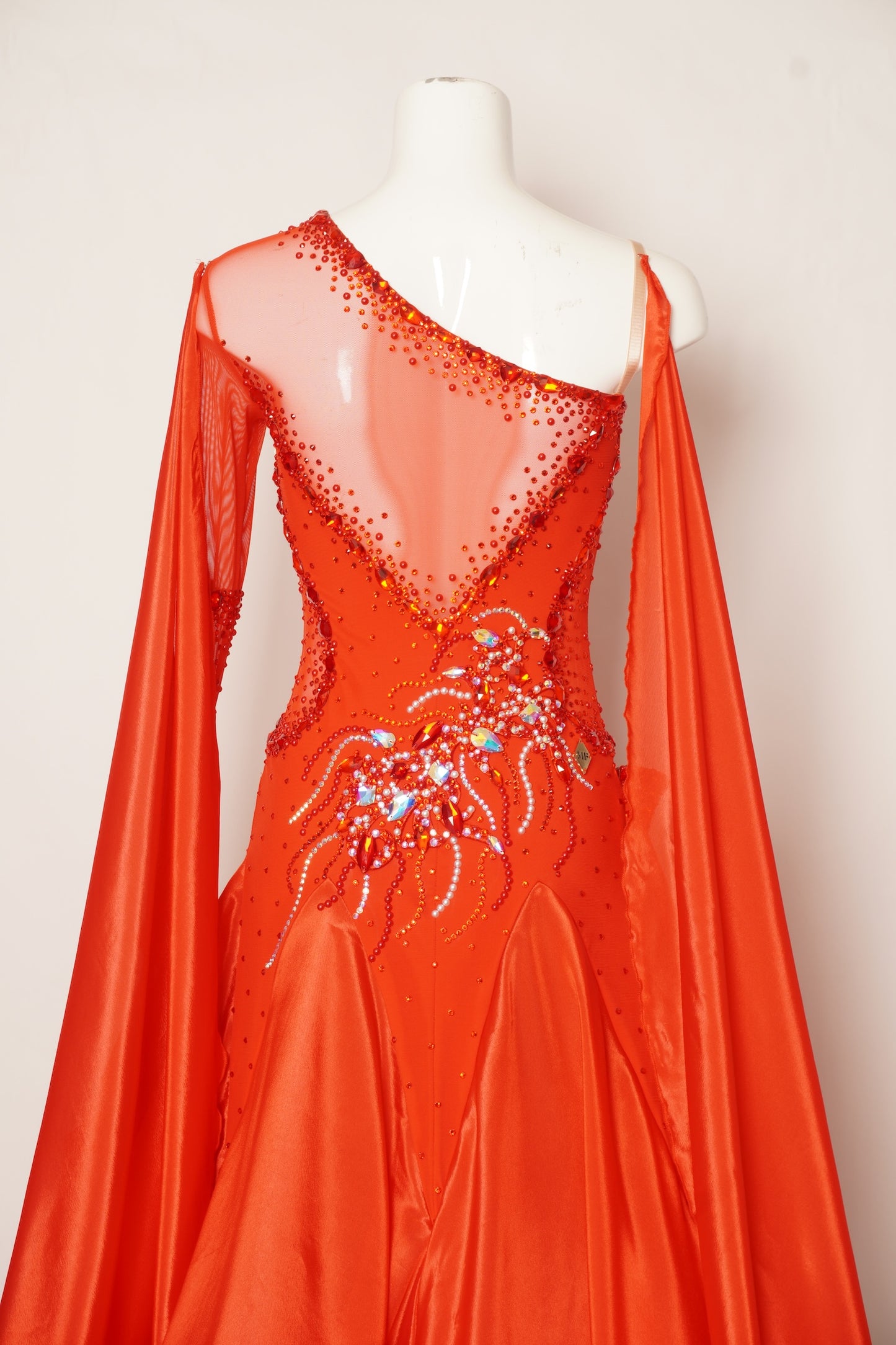 MF Design-B0468-Crimson Grace Ballroom Gown