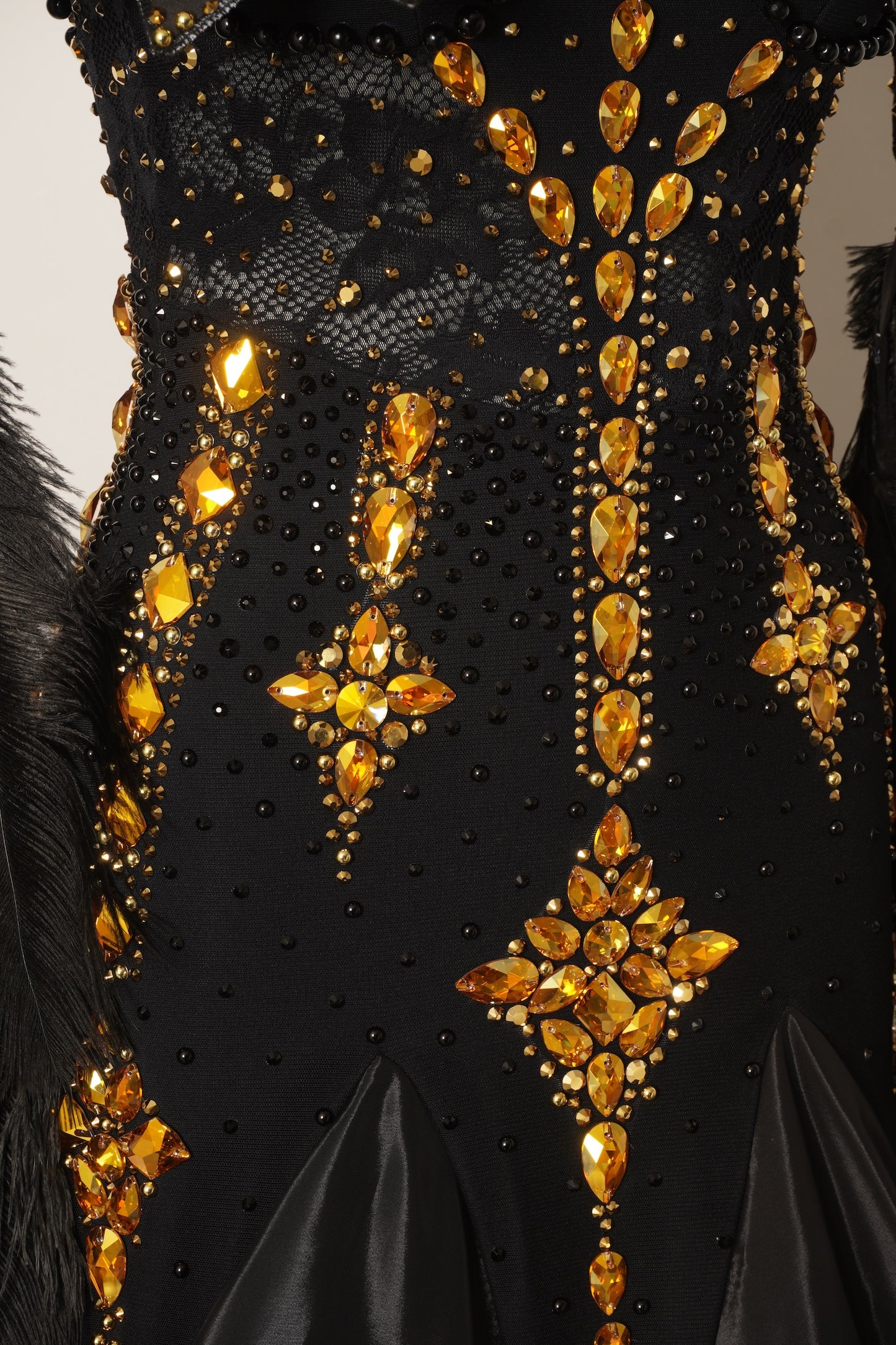 MF Design-B0469-Celestial Ember Ballroom Gown