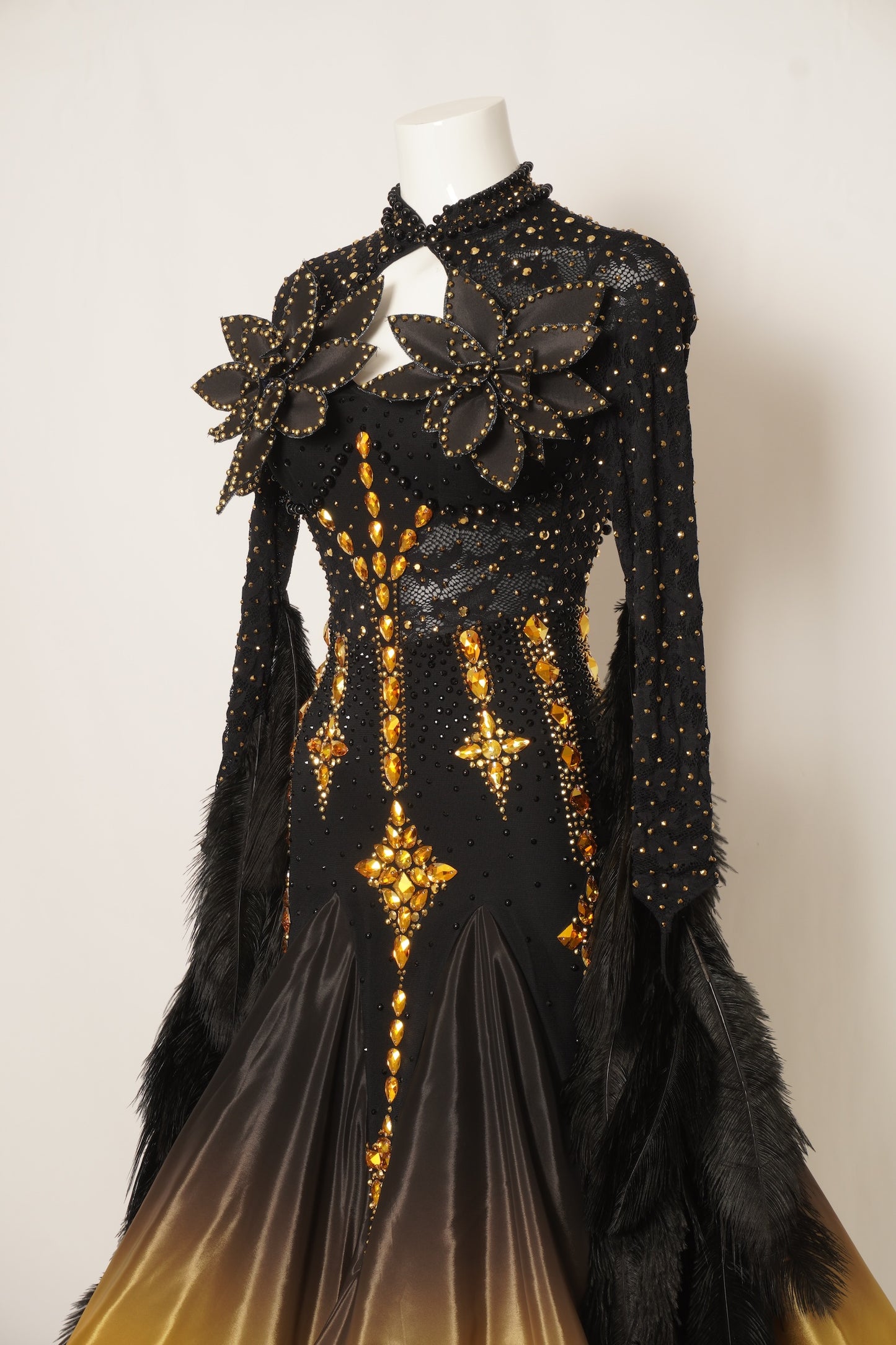 MF Design-B0469-Celestial Ember Ballroom Gown