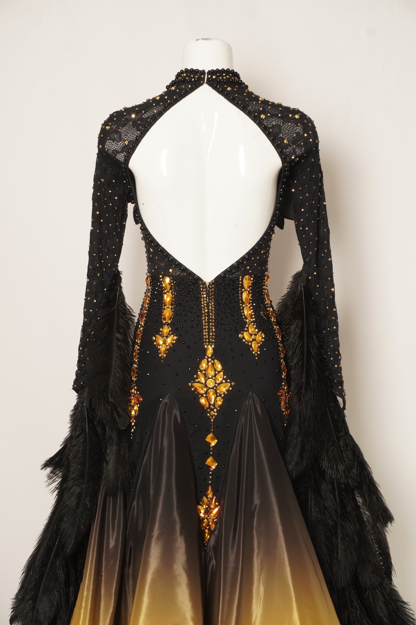 MF Design-B0469-Celestial Ember Ballroom Gown