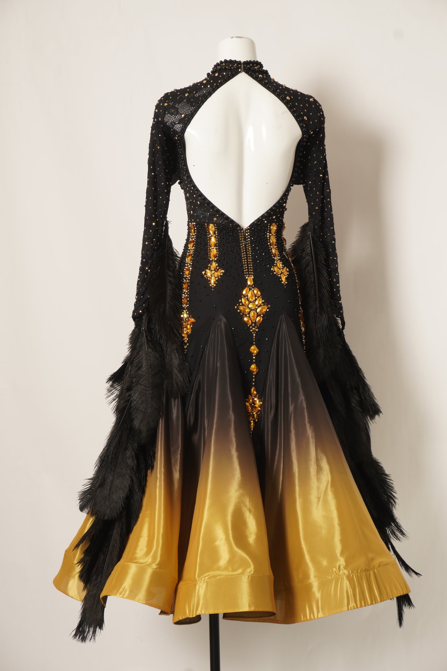 MF Design-B0469-Celestial Ember Ballroom Gown