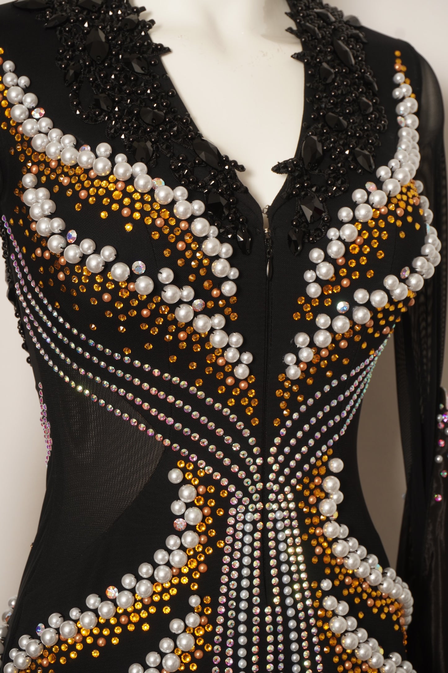 MF Design-B0476-Truffle Dream Ballroom Gown