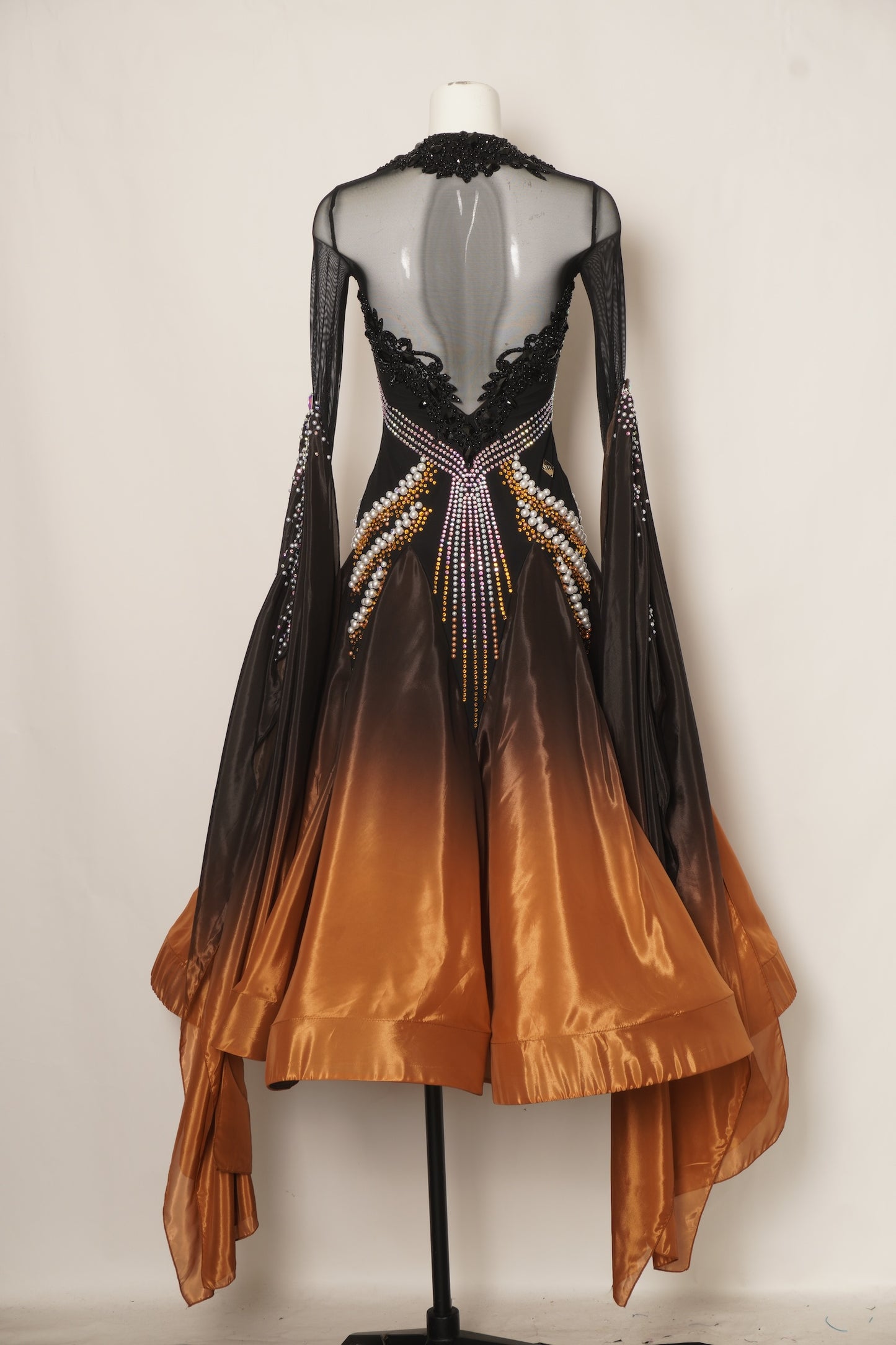 MF Design-B0476-Truffle Dream Ballroom Gown