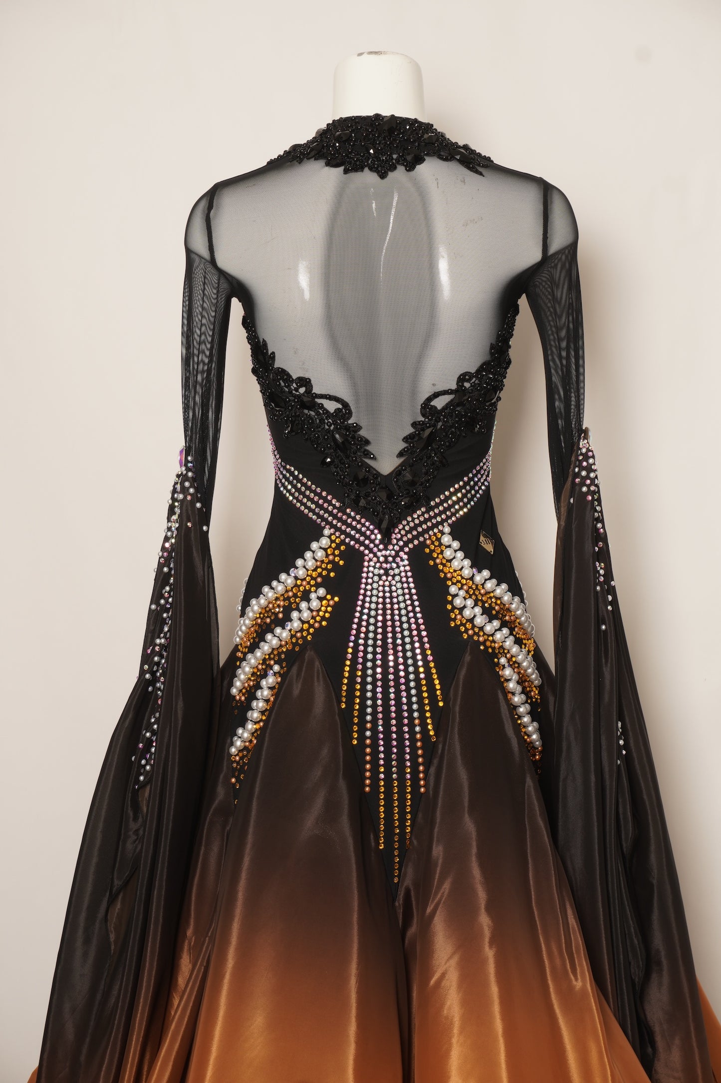 MF Design-B0476-Truffle Dream Ballroom Gown