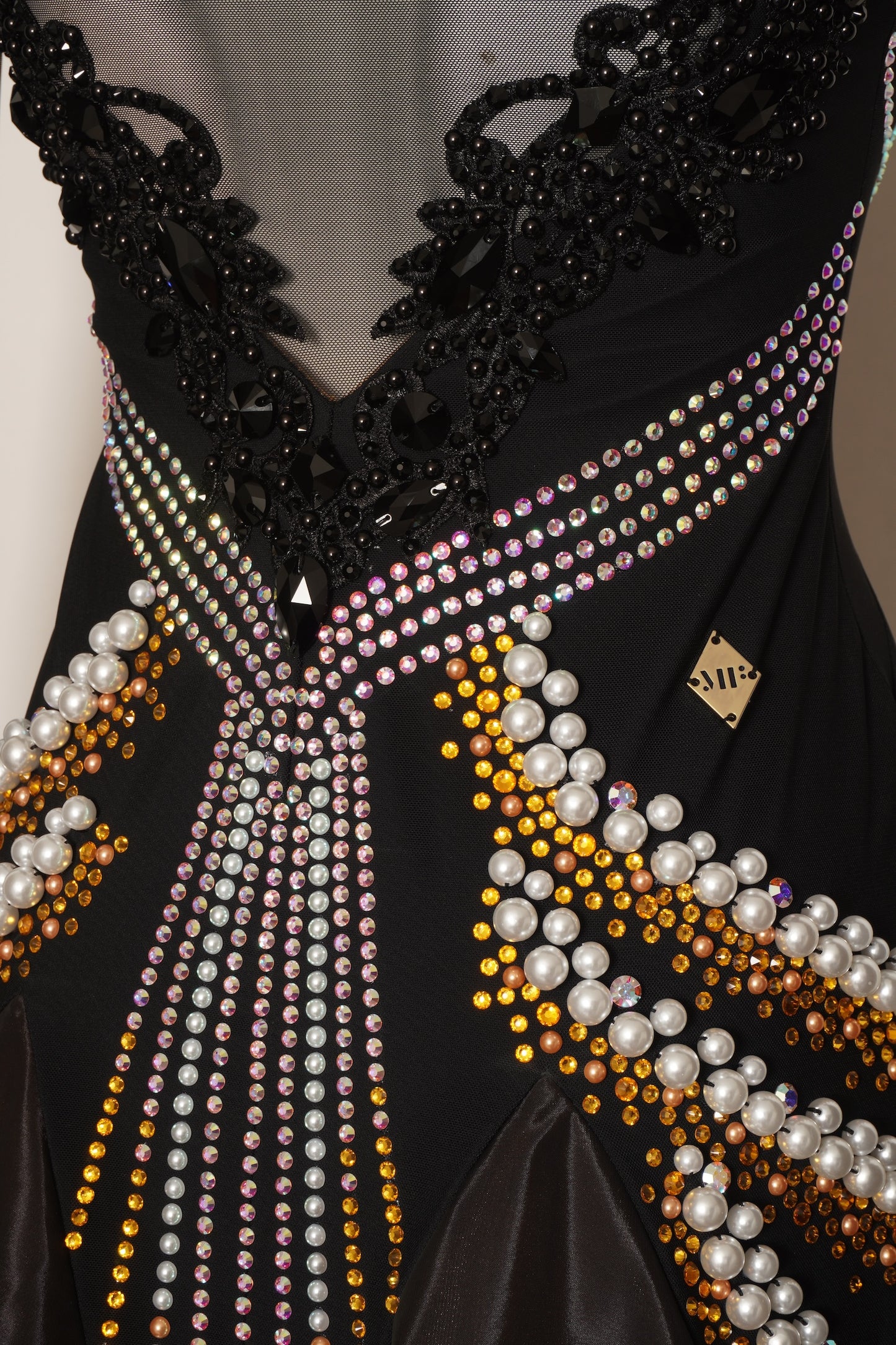 MF Design-B0476-Truffle Dream Ballroom Gown