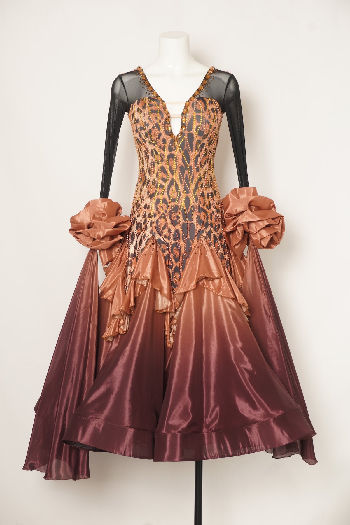 MF Design-B0481-Exotic Mirage Ballroom Gown