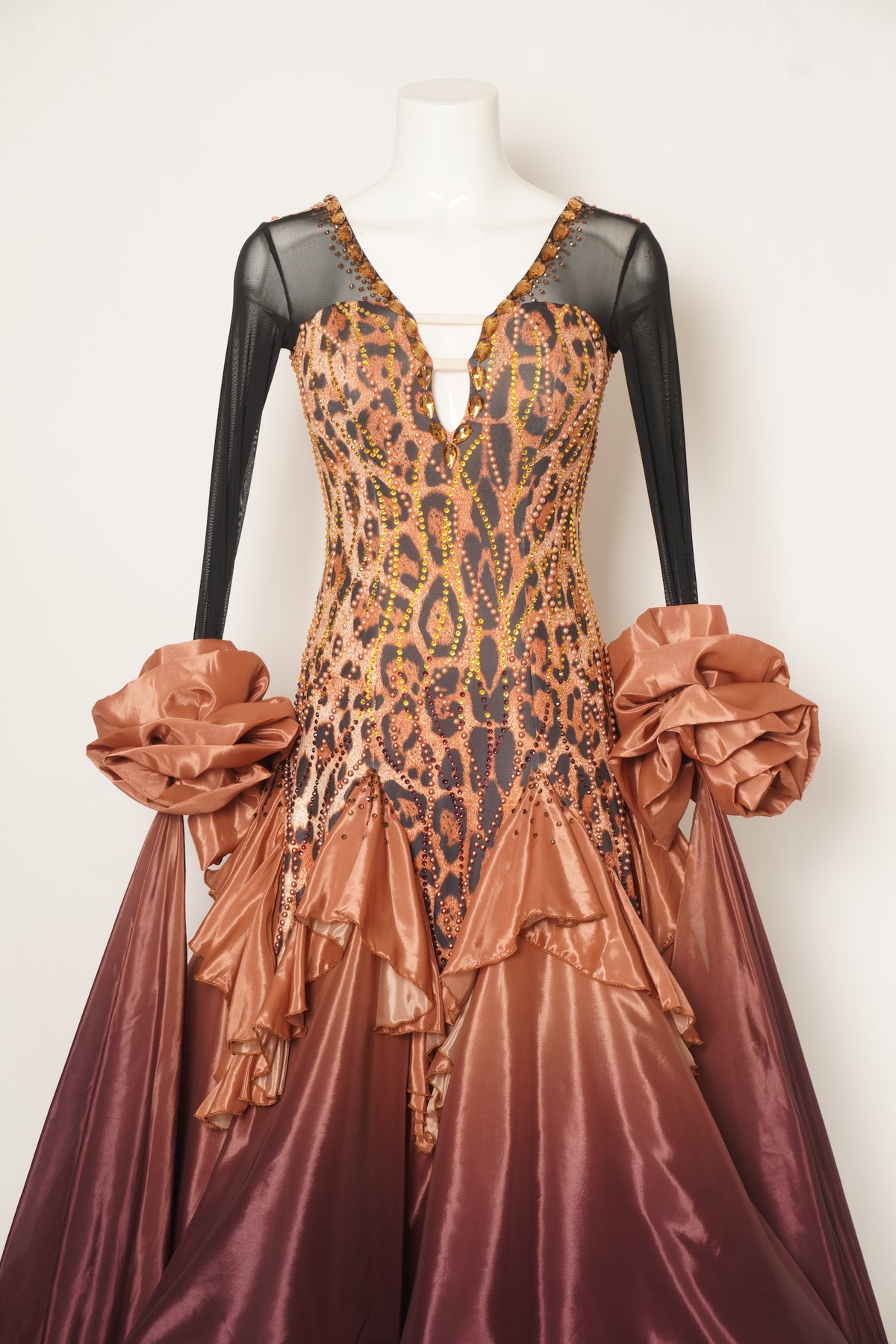MF Design-B0481-Exotic Mirage Ballroom Gown