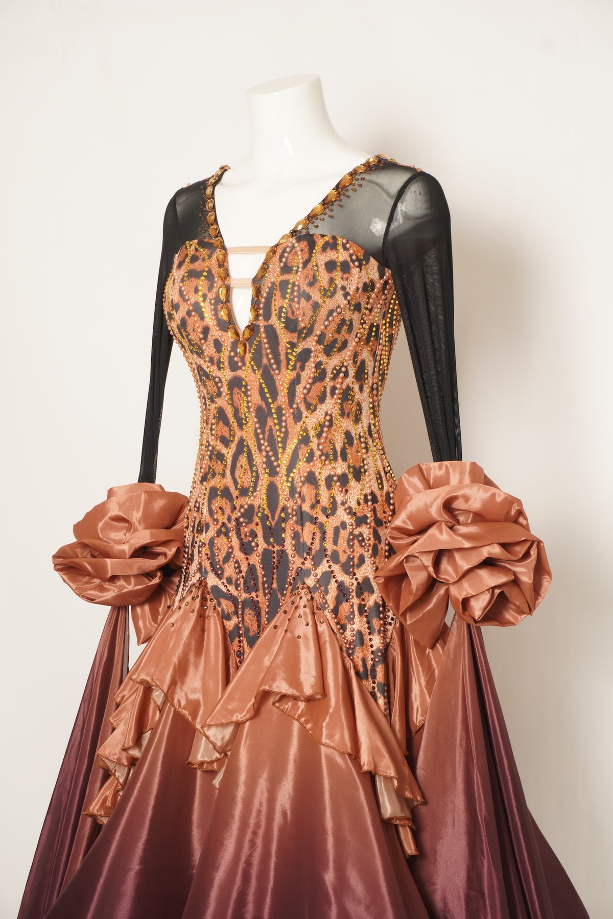 MF Design-B0481-Exotic Mirage Ballroom Gown