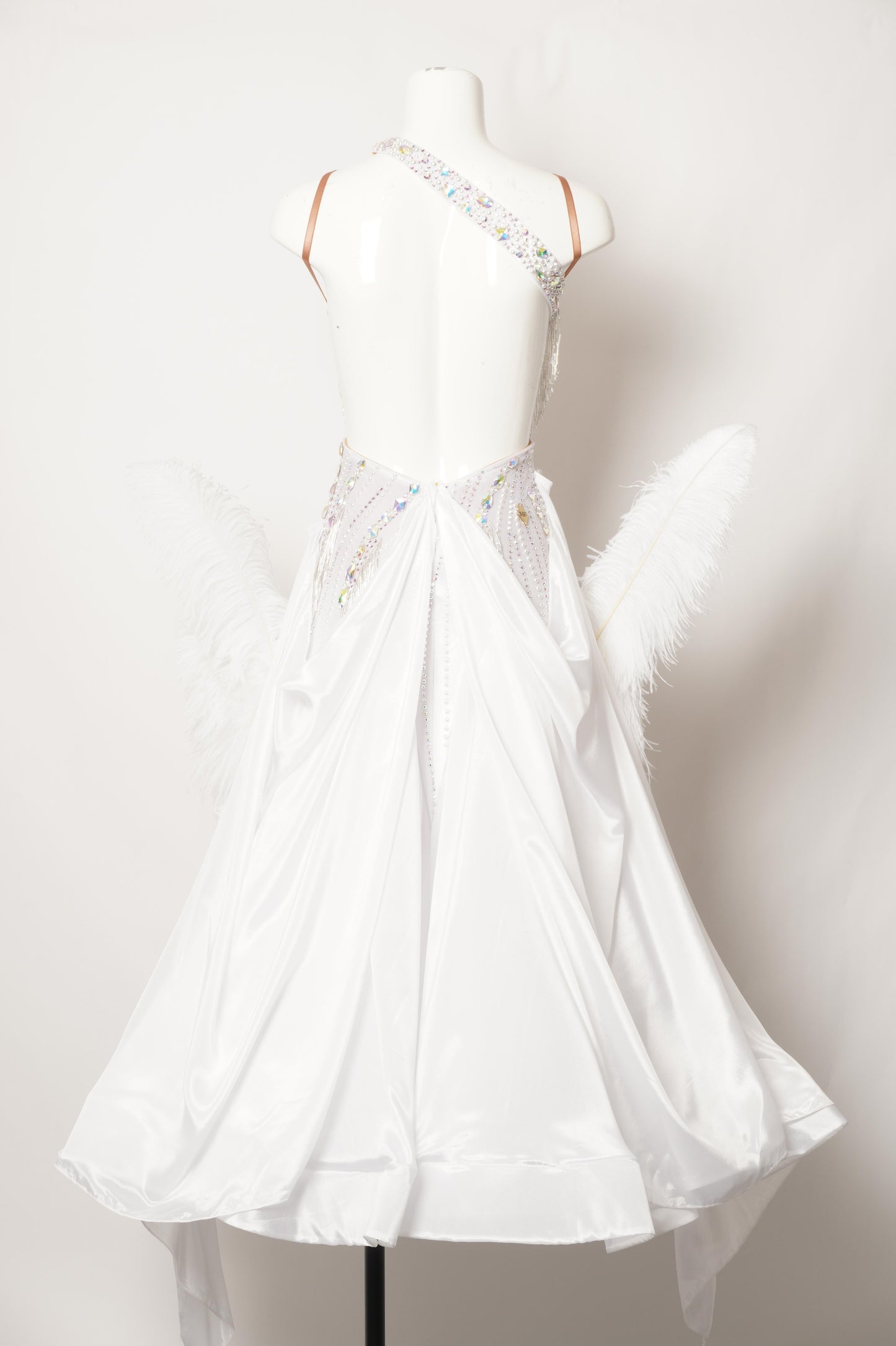 Ballroom Costume - Celestial Feather Ballroom Gown - MF258 - B