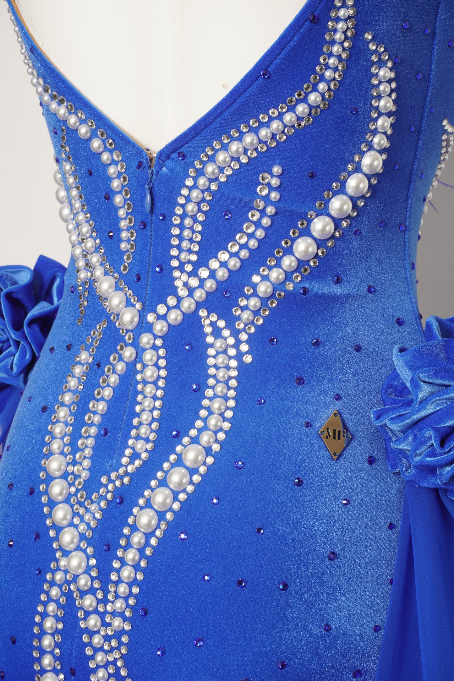 Ballroom Costume - Pearl Promise Ballroom Gown - MF388 - B