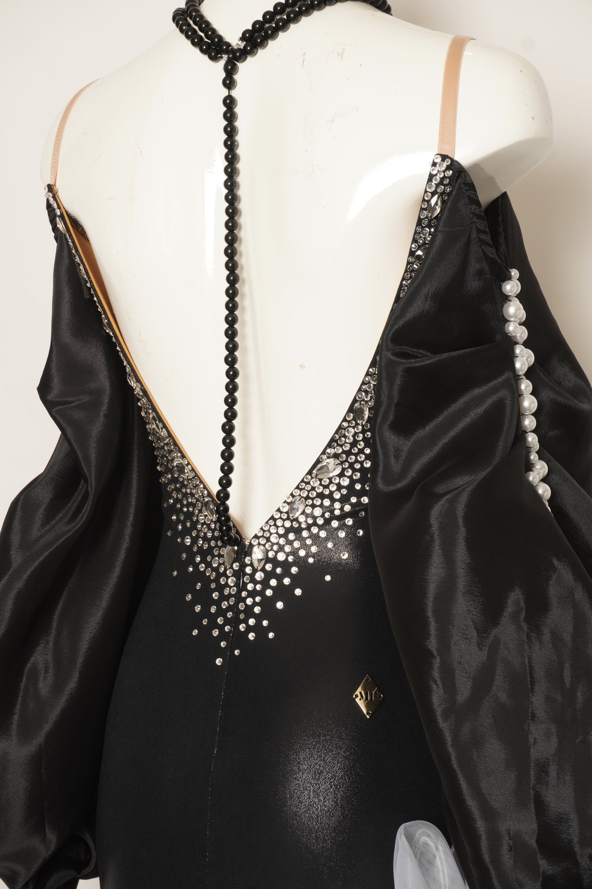 Ebony Puff Ballroom Gown - MF Design B0497