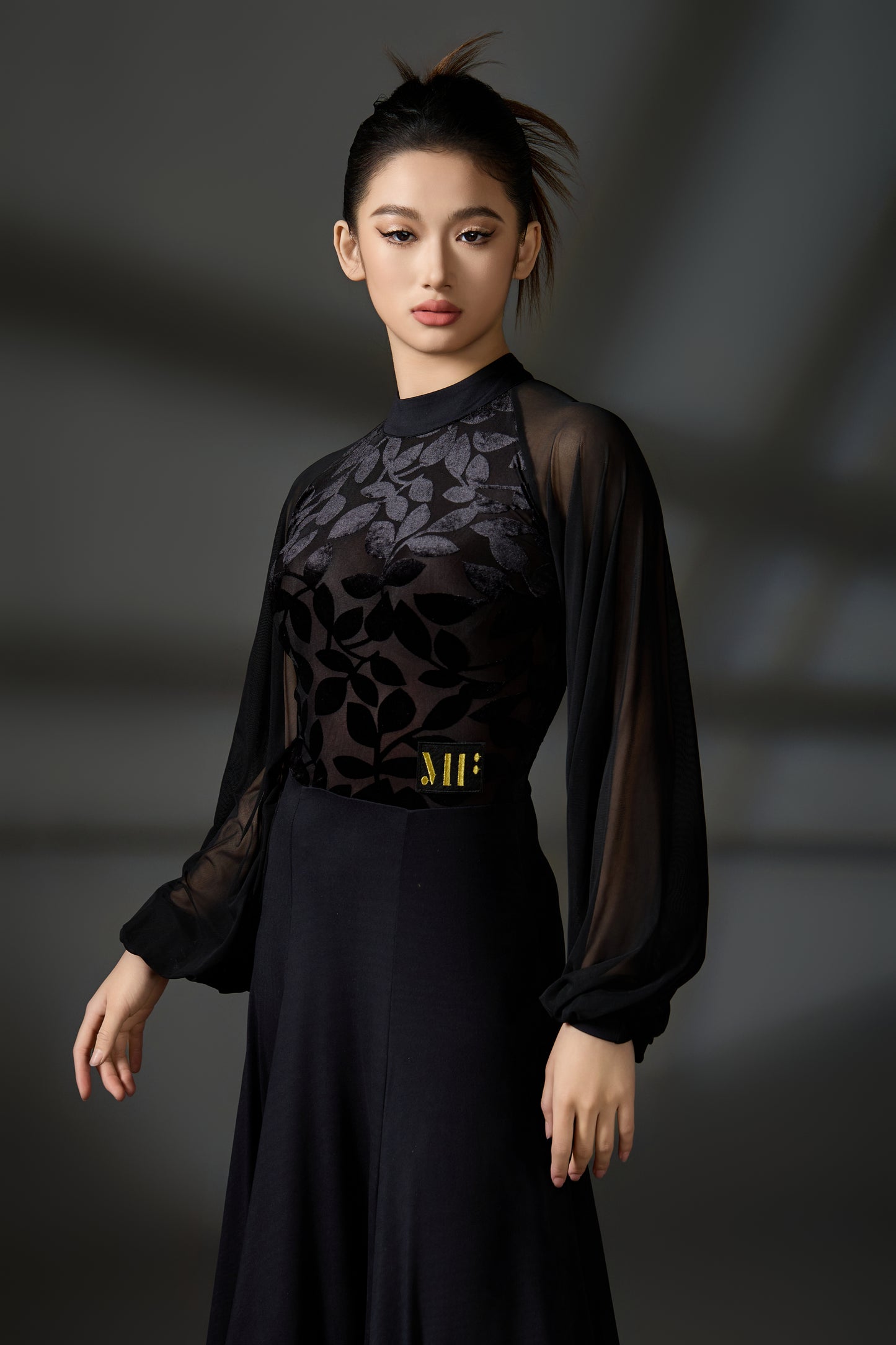 Mufan - Practice Ballroom Dress - Floral Print - M119