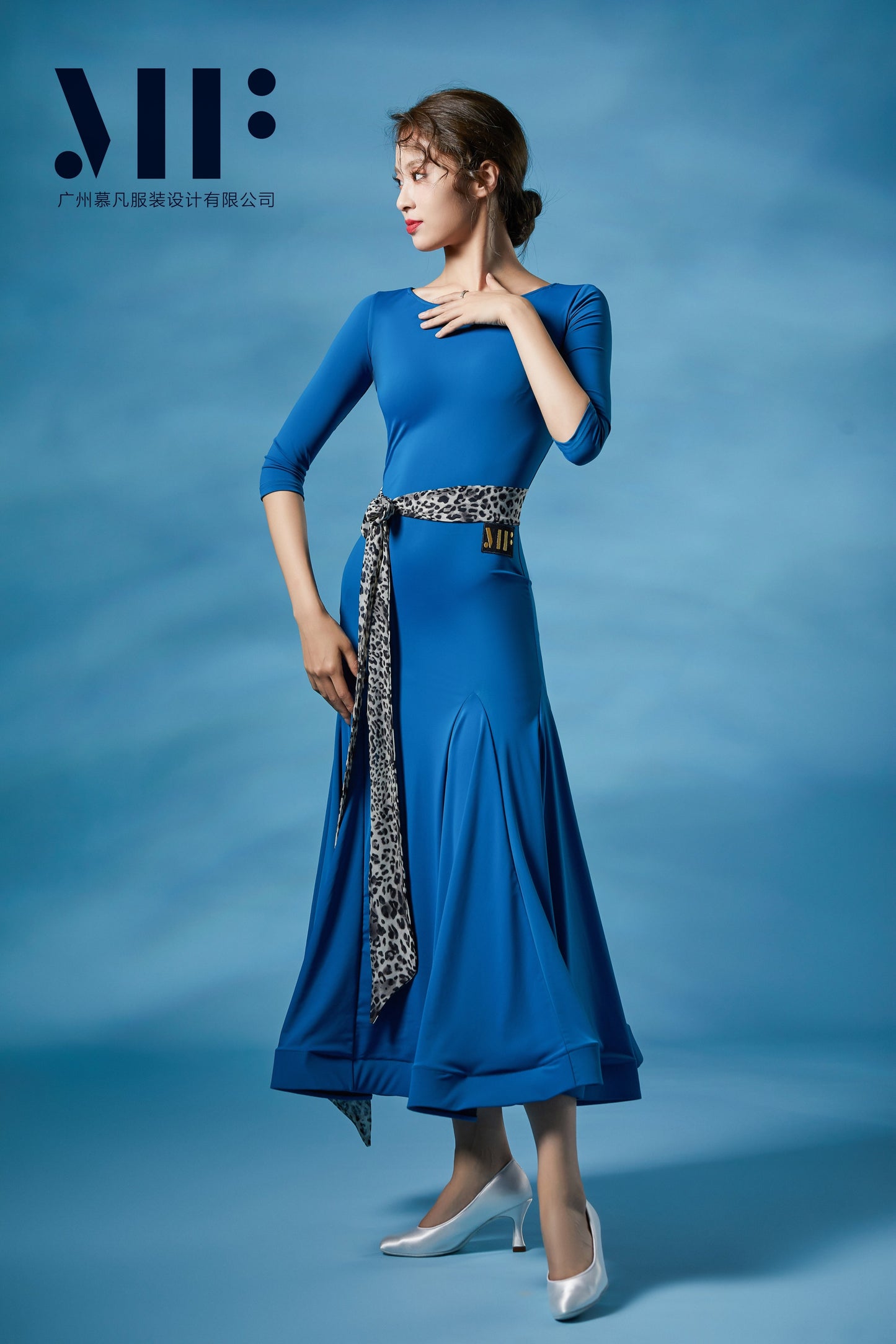 Mufan - Practice Ballroom Dress - Customized colors -  M270