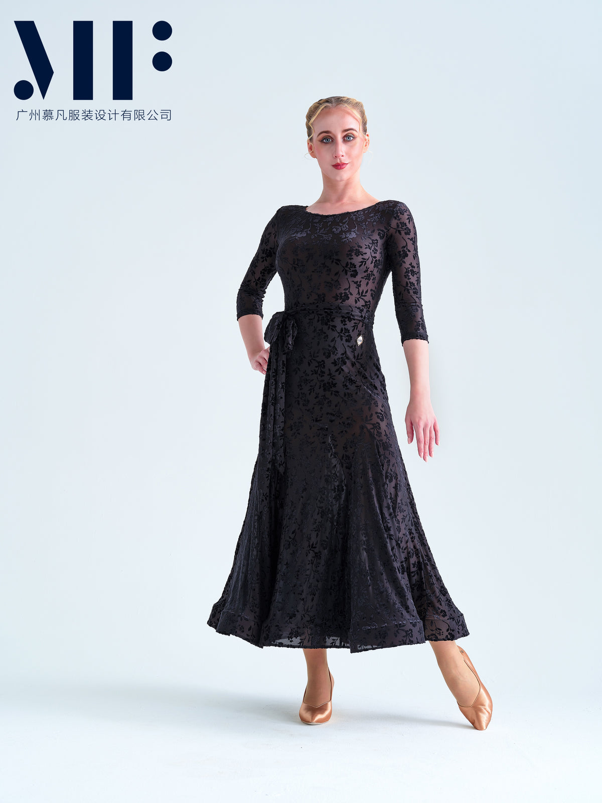 Mufan - Practice Ballroom Dress - Customized colors -  M270