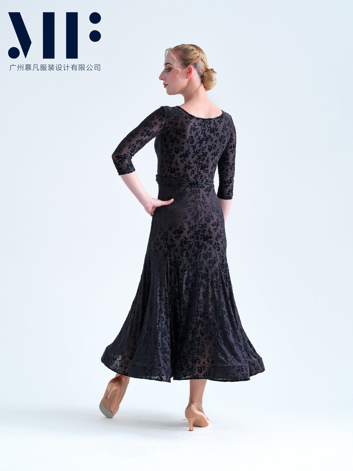 Mufan - Practice Ballroom Dress - Customized colors -  M270