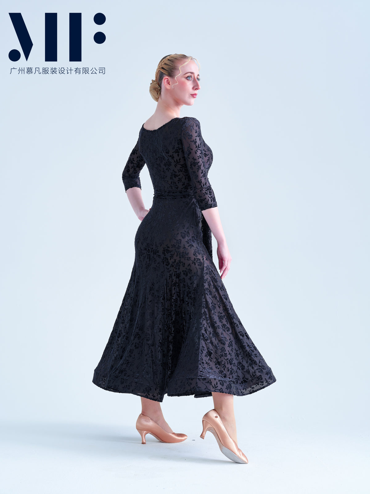 Mufan - Practice Ballroom Dress - Customized colors -  M270