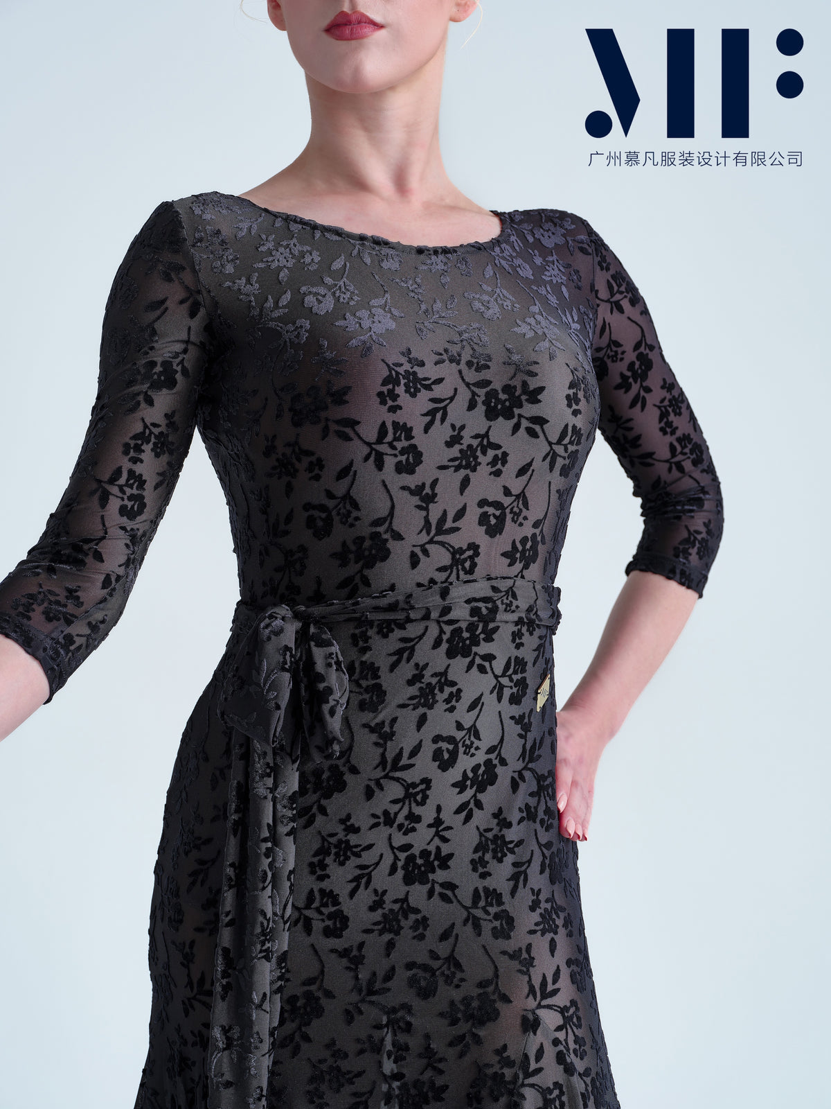 Mufan - Practice Ballroom Dress - Customized colors -  M270