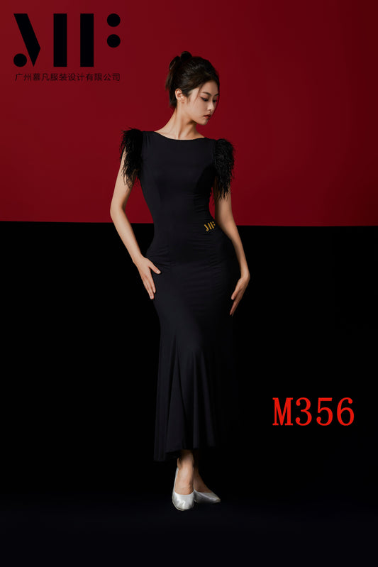 Mufan - Practice Ballroom Dress - Customized colors -  M356