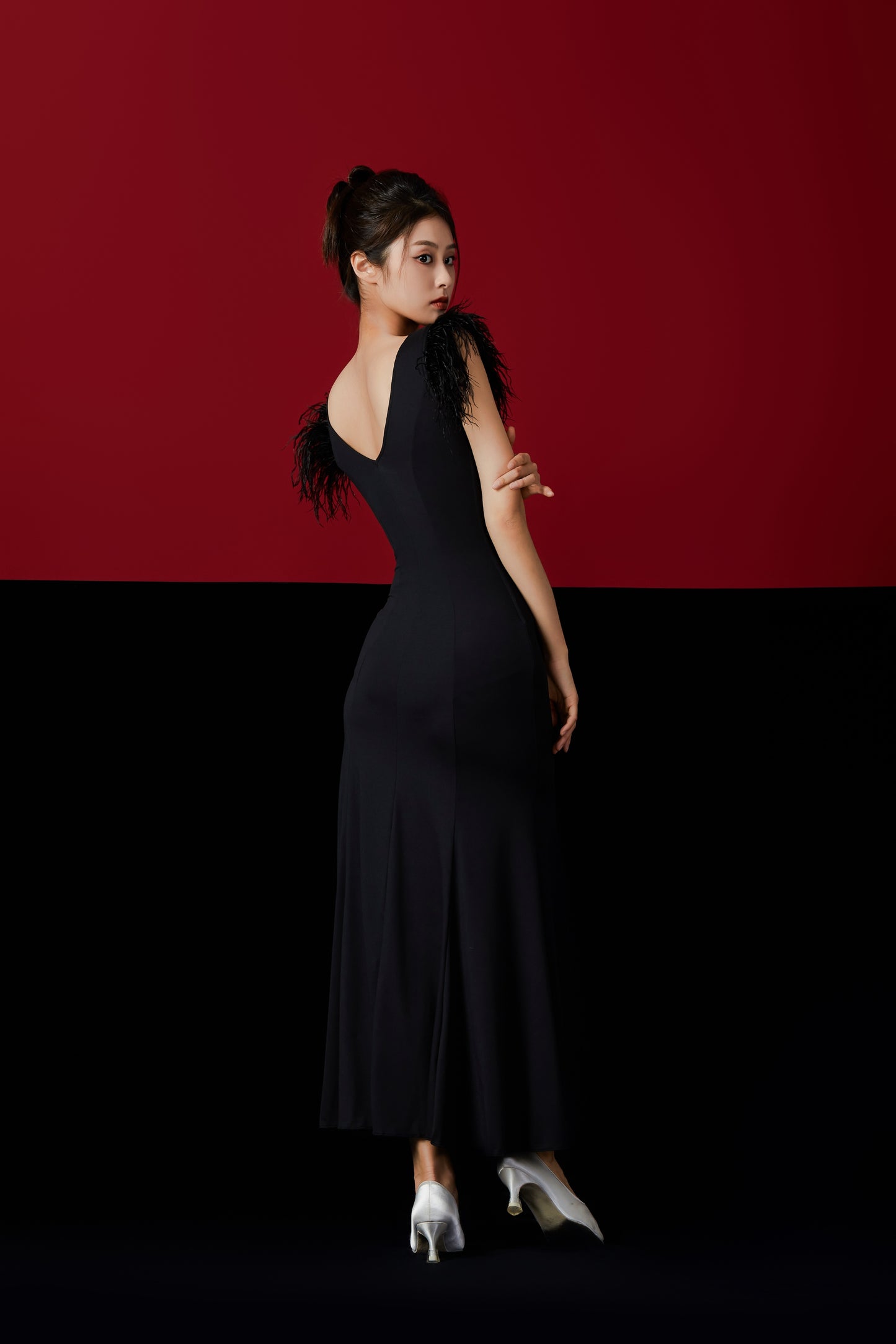 Mufan - Practice Ballroom Dress - Customized colors -  M356