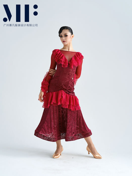 Mufan - Practice Ballroom Dress - M402