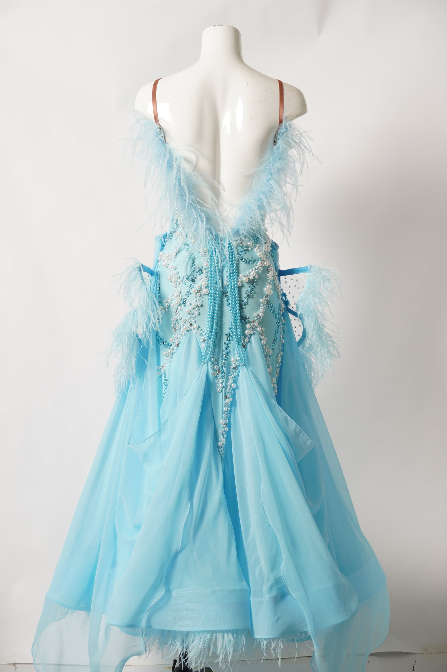 Ballroom Costume - Bubbling Dream Ballroom Gown - MF130-B