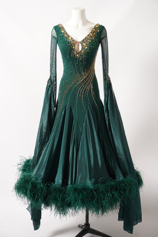 Ballroom Costume - Crown Jewel Ballroom Gown - MF189-B