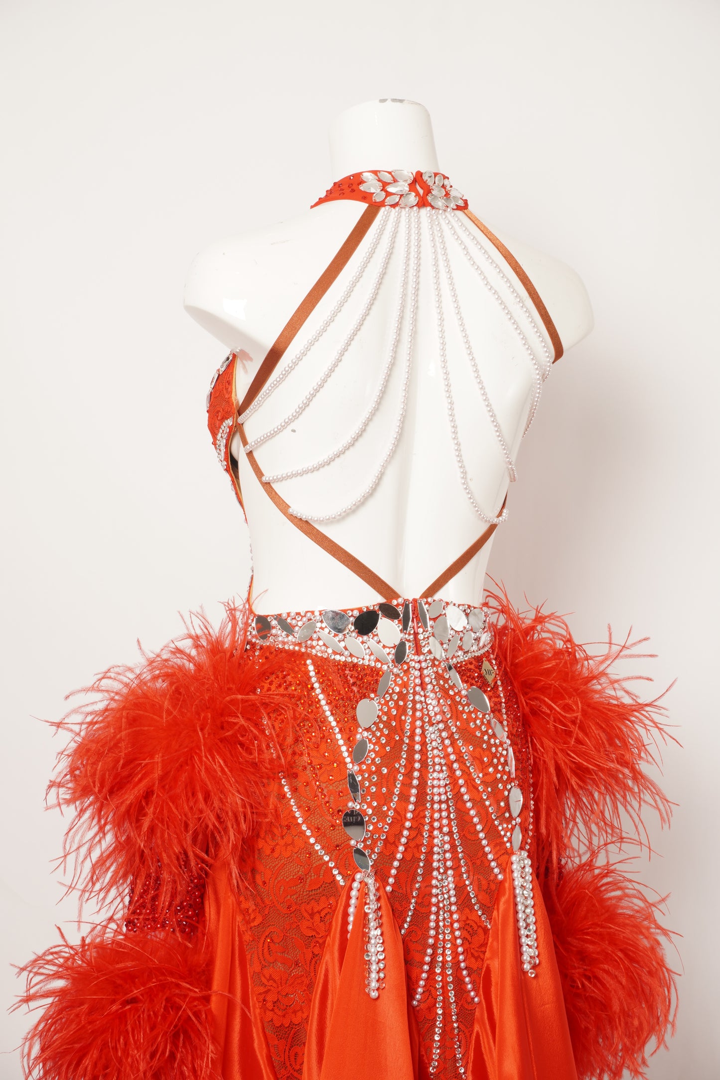 MF Design-B0312-Frosted Pearl Ballroom Gown