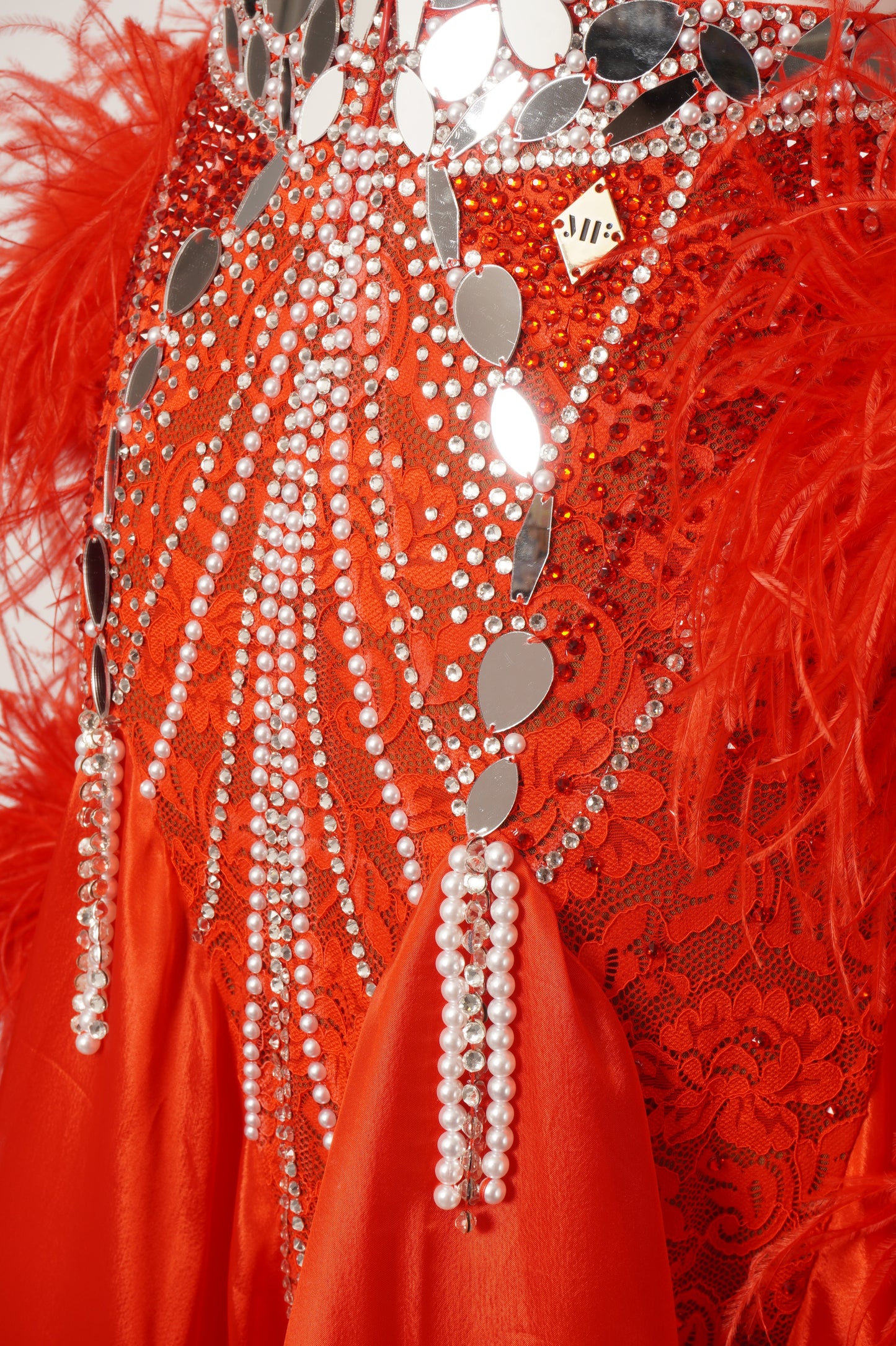 MF Design-B0312-Frosted Pearl Ballroom Gown