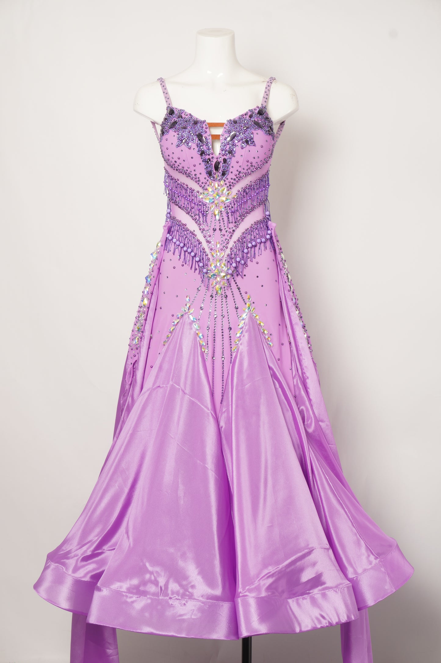 Ballroom Costume - Amethyst Dream Ballroom Gown - MF345-B