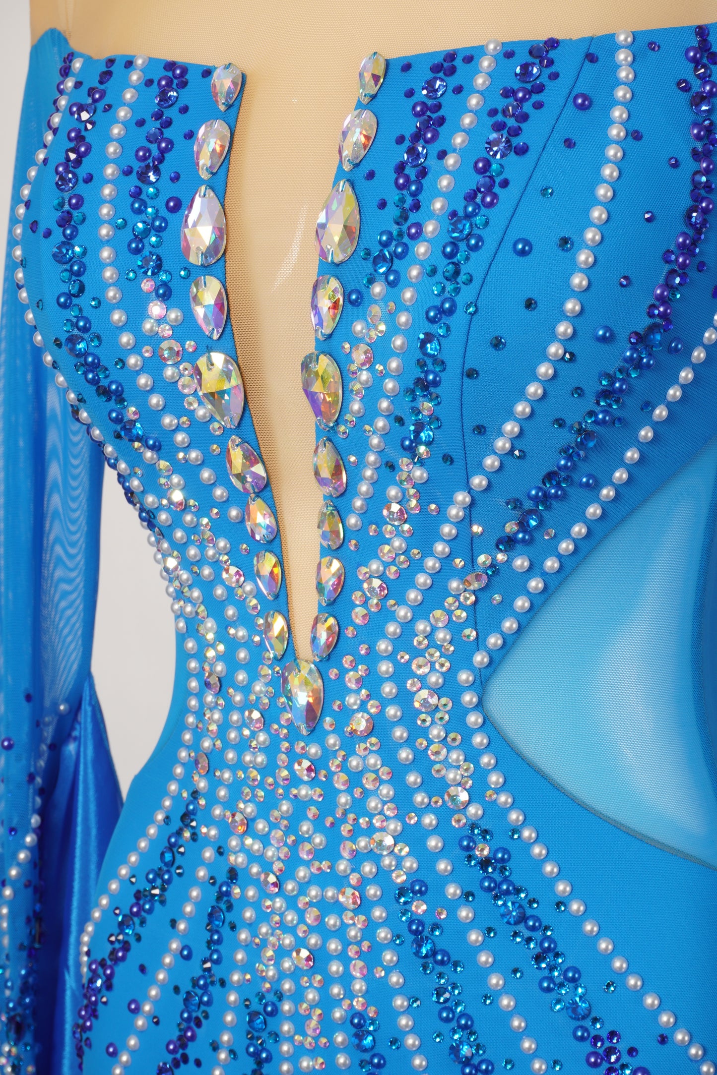 Ballroom Costume - Frozen Dream Ballroom Gown - MF349-B