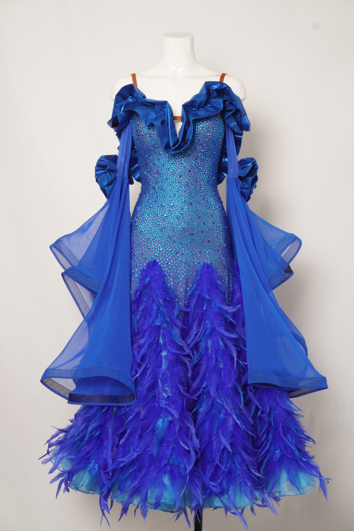 Ballroom Costume - Pacific Shine Ballroom Gown - MF382-B